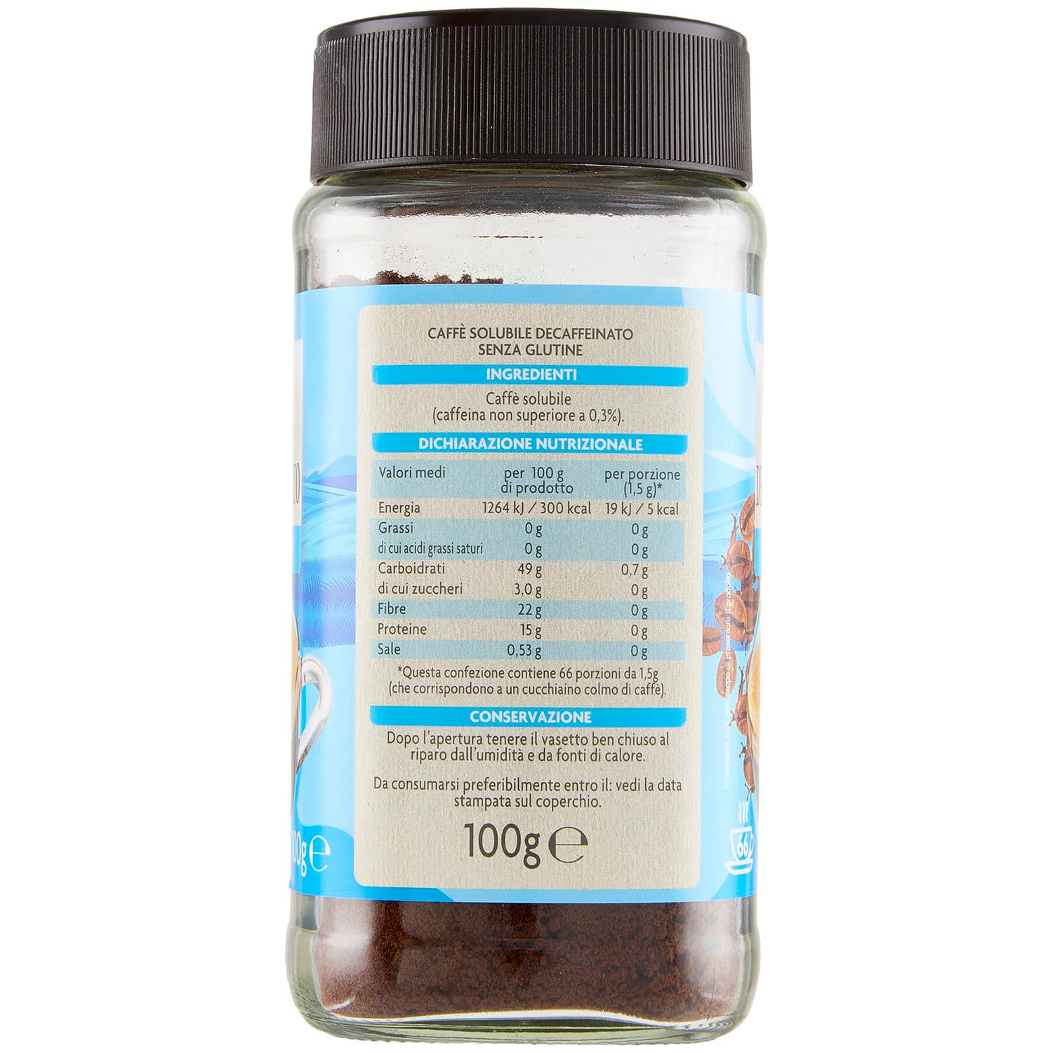 PAM Qualità per te Caffè Solubile decaffeinato 100 g – immagine 6