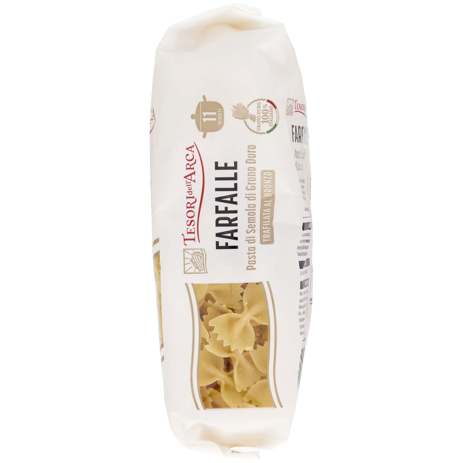 TESORI DELL'ARCA Pasta di Semola di Grano Duro Farfalle 500 g – immagine 5