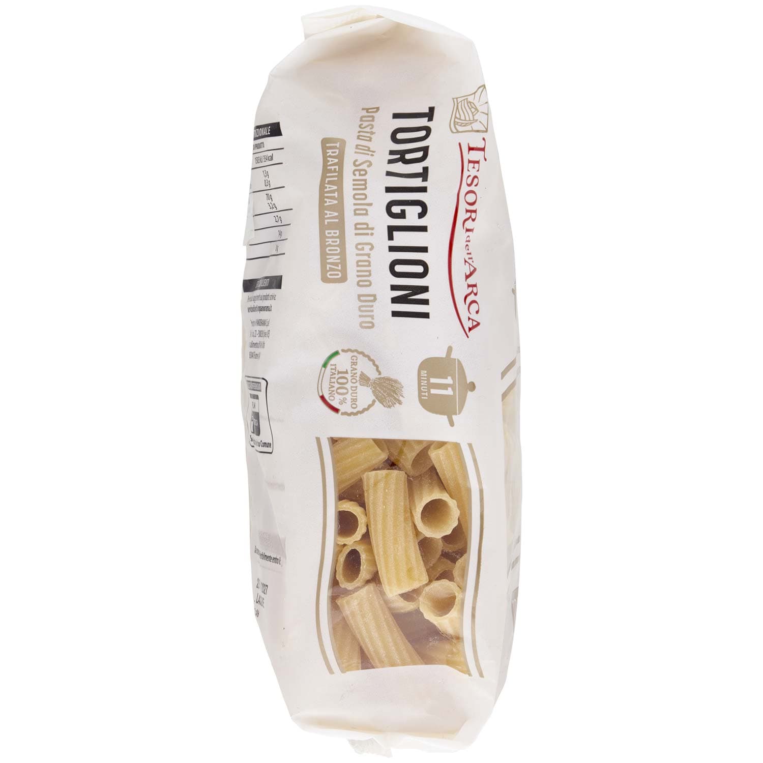 TESORI DELL'ARCA Pasta di Semola di Grano Duro Tortiglioni 500 g – immagine 3