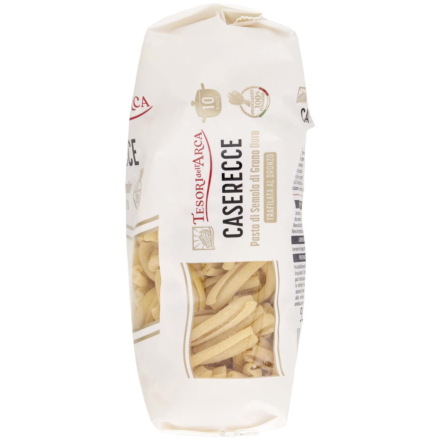 TESORI DELL'ARCA Pasta di Semola di Grano Duro Caserecce 500 g – immagine 5