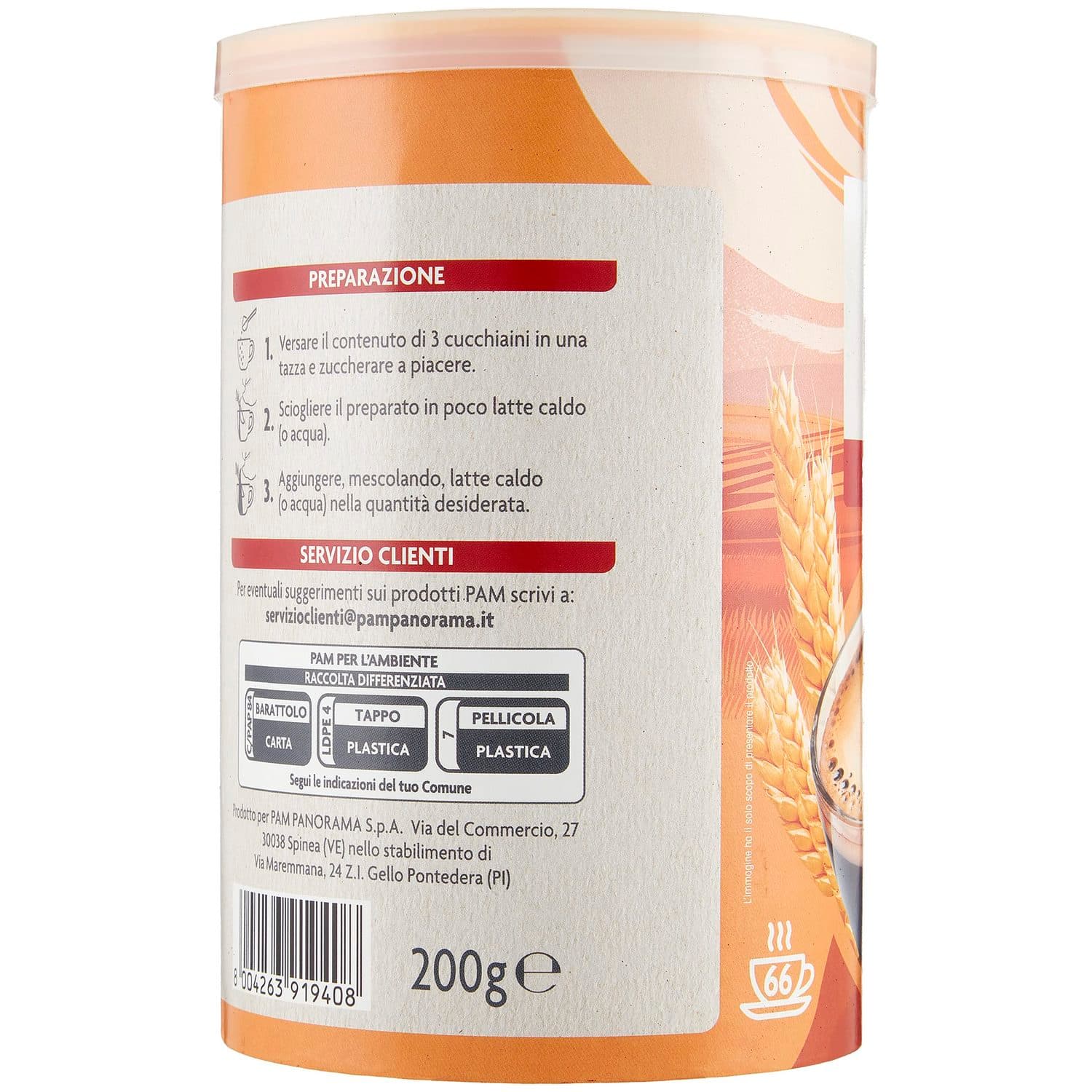 PAM Orzo Solubile 200 g – immagine 3
