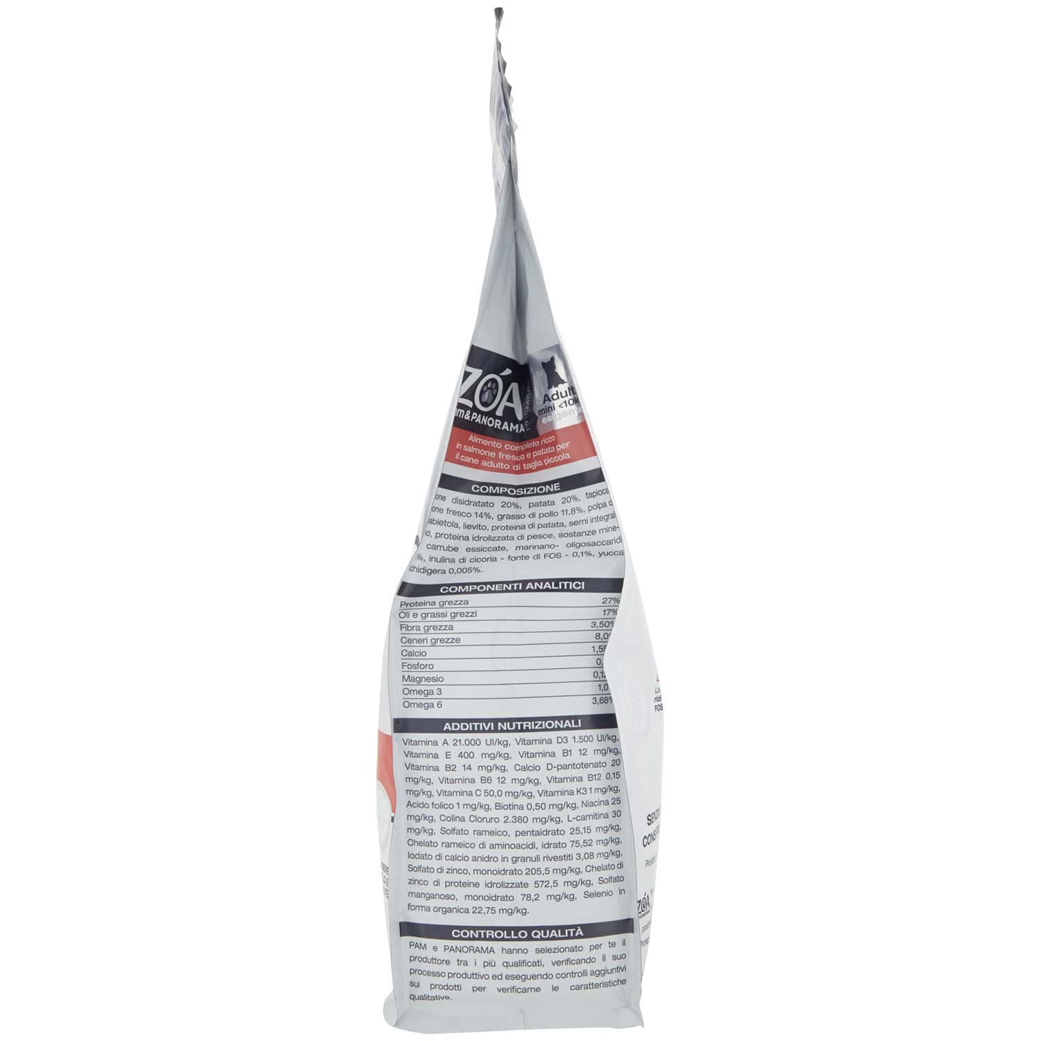 ZOA PREMIUM Adult mini <10kg esigenti ricco in salmone fresco e patate 1,5 kg – immagine 5