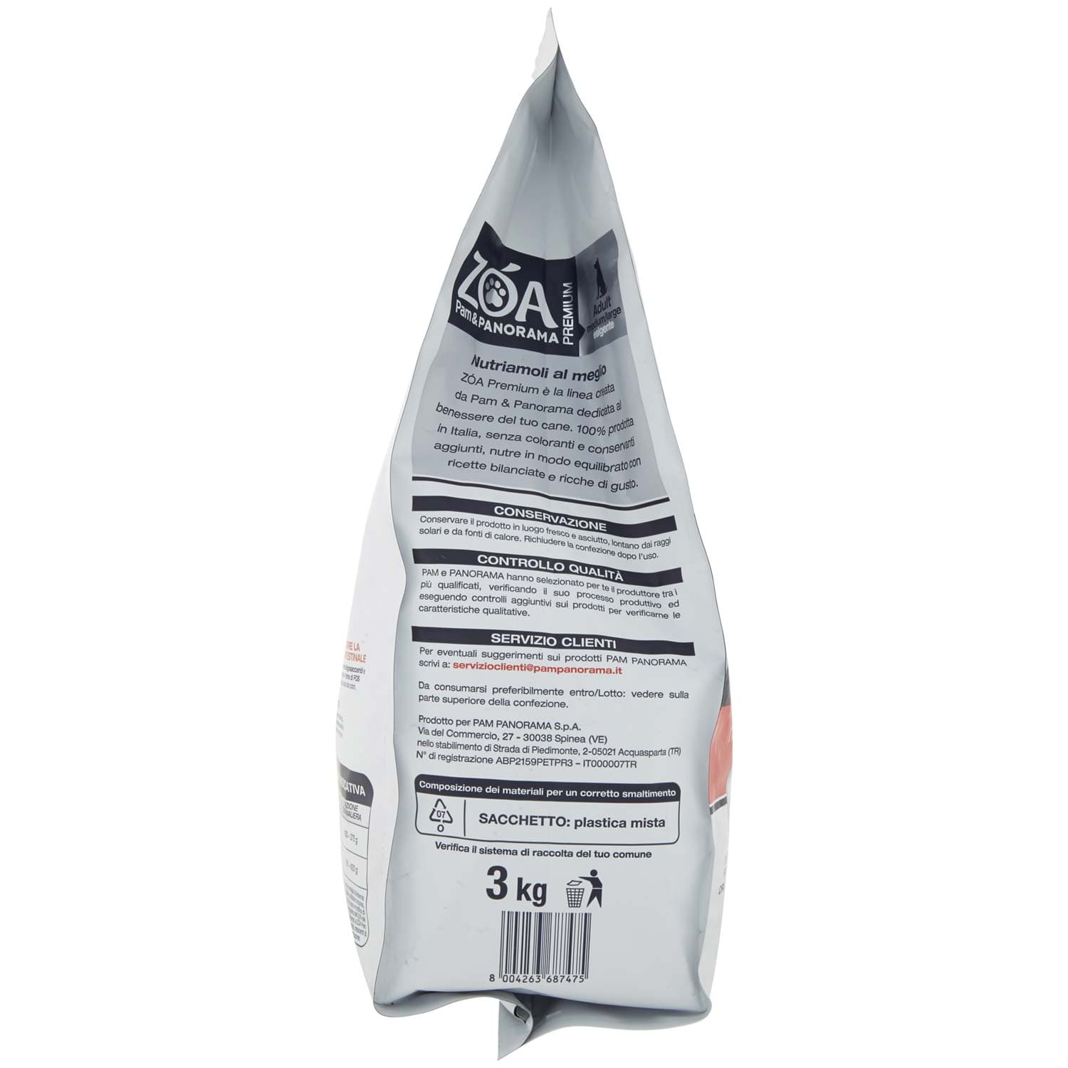 ZOA PREMIUM Adult medium/large esigente ricco in salmone fresco e patate 3 kg – immagine 3