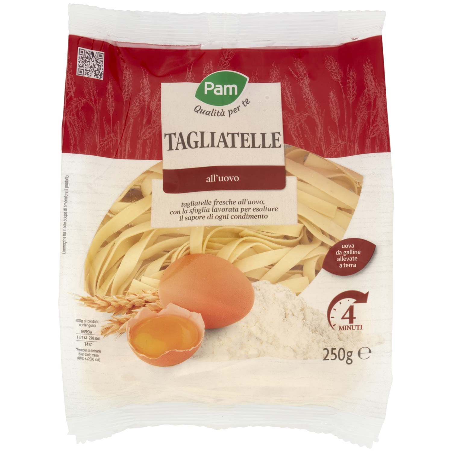 PAM Qualità per te Tagliatelle all'uovo 250 g – immagine 2