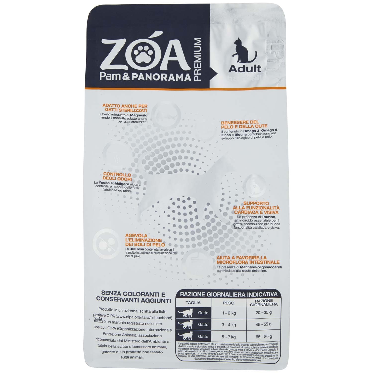 ZOA PREMIUM Adult hairball ricco in pollo fresco e riso 400 g – immagine 4
