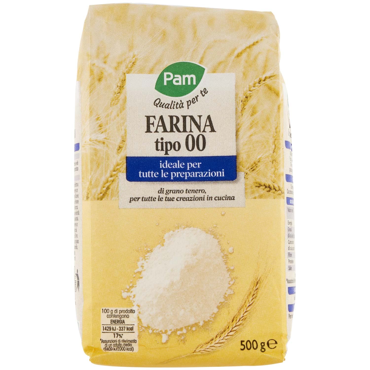 PAM Qualità per te Farina tipo 00 500 g – immagine 2