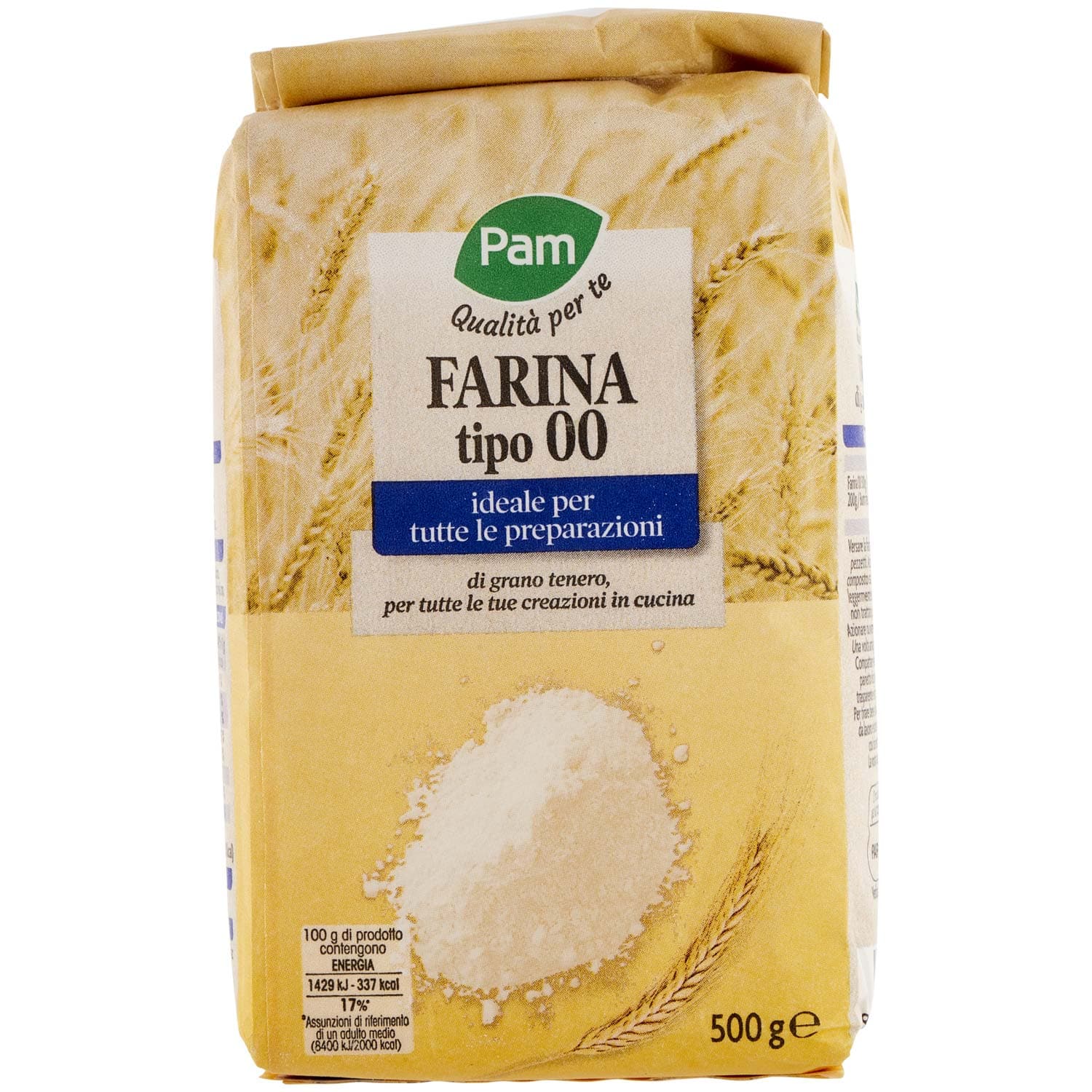 PAM Qualità per te Farina tipo 00 500 g – immagine 4