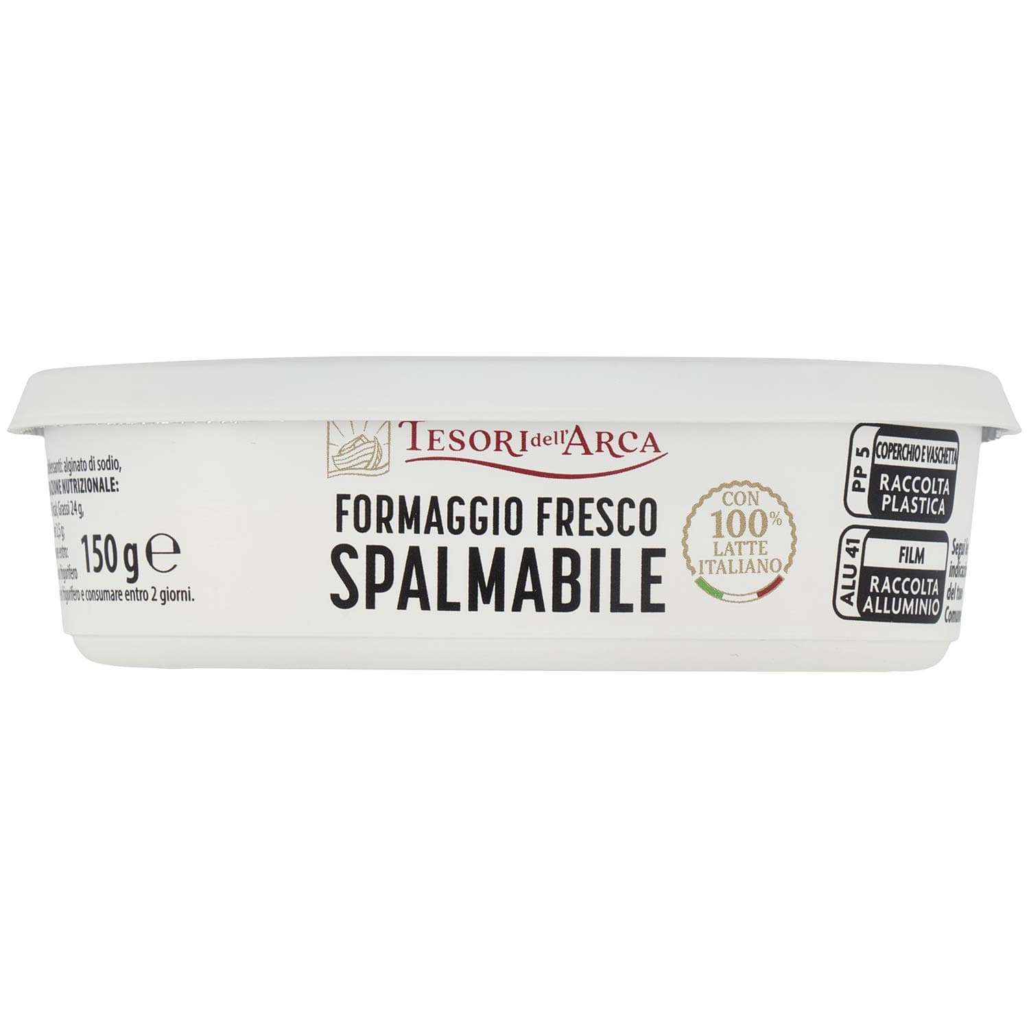 TESORI DELL'ARCA Formaggio Fresco Spalmabile 150 g – immagine 7