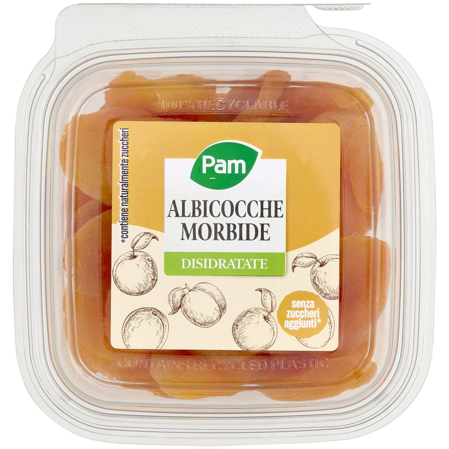 PAM Albicocche Morbide Disidratate 250 g – immagine 2