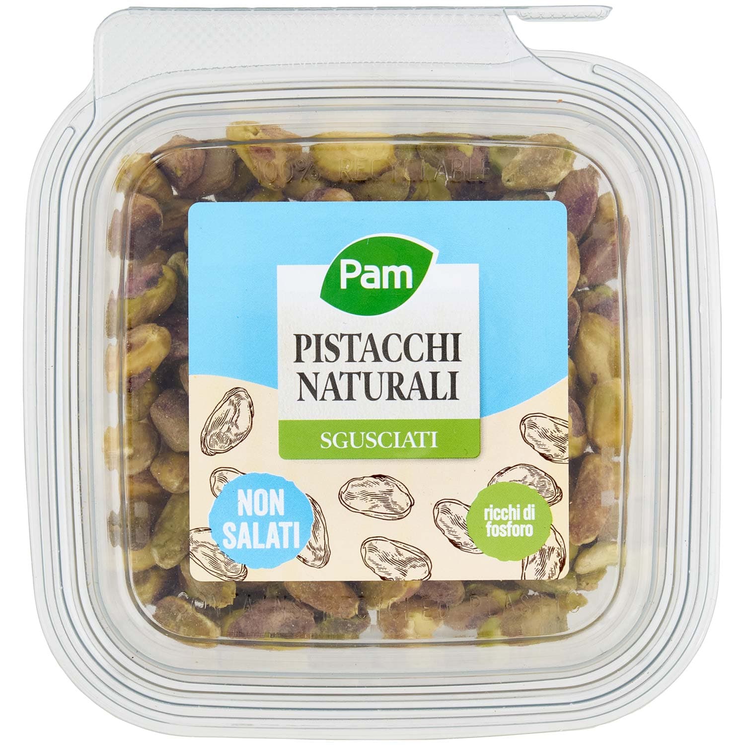 PAM Pistacchi Naturali Sgusciati 70 g – immagine 2