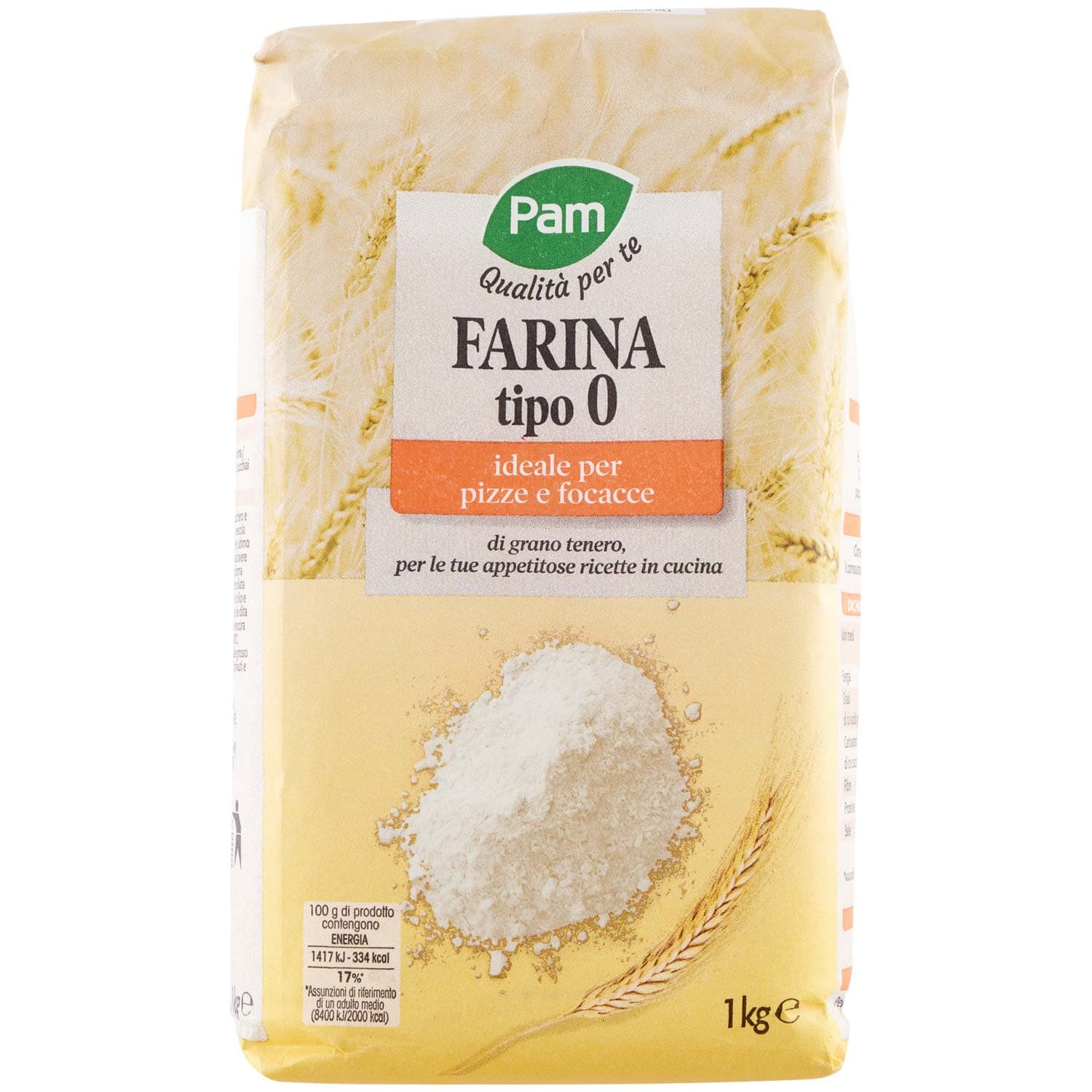 PAM Qualità per te Farina tipo 0 1 kg – immagine 2
