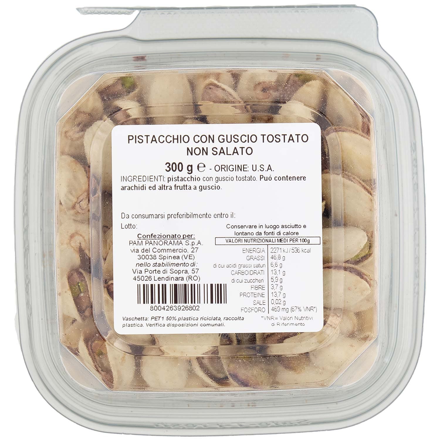 PAM Pistacchi Tostati 300 g – immagine 4