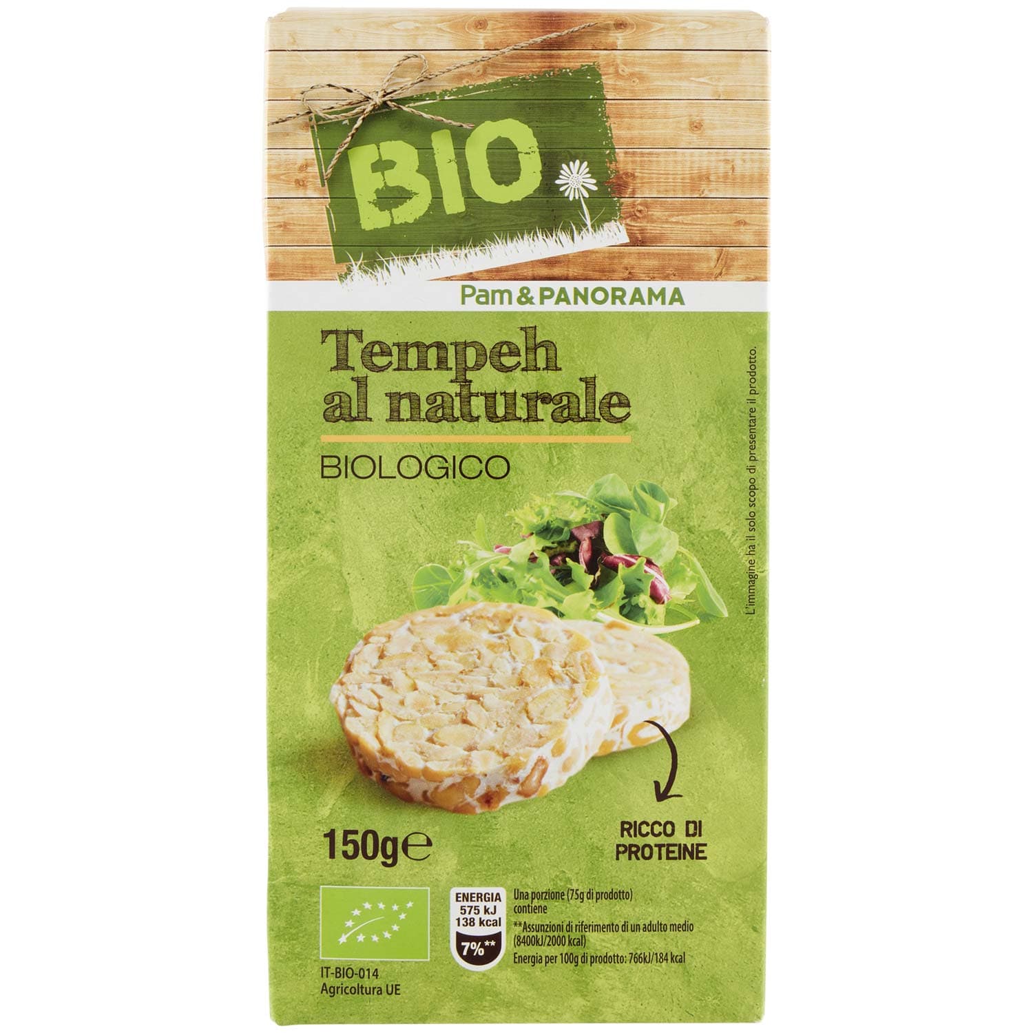 BIO Tempeh al naturale Biologico 2 x 75 g – immagine 2