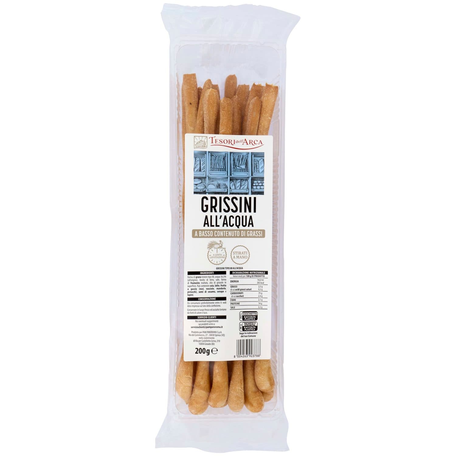 Confezione grissini all'acqua 200g – immagine 2