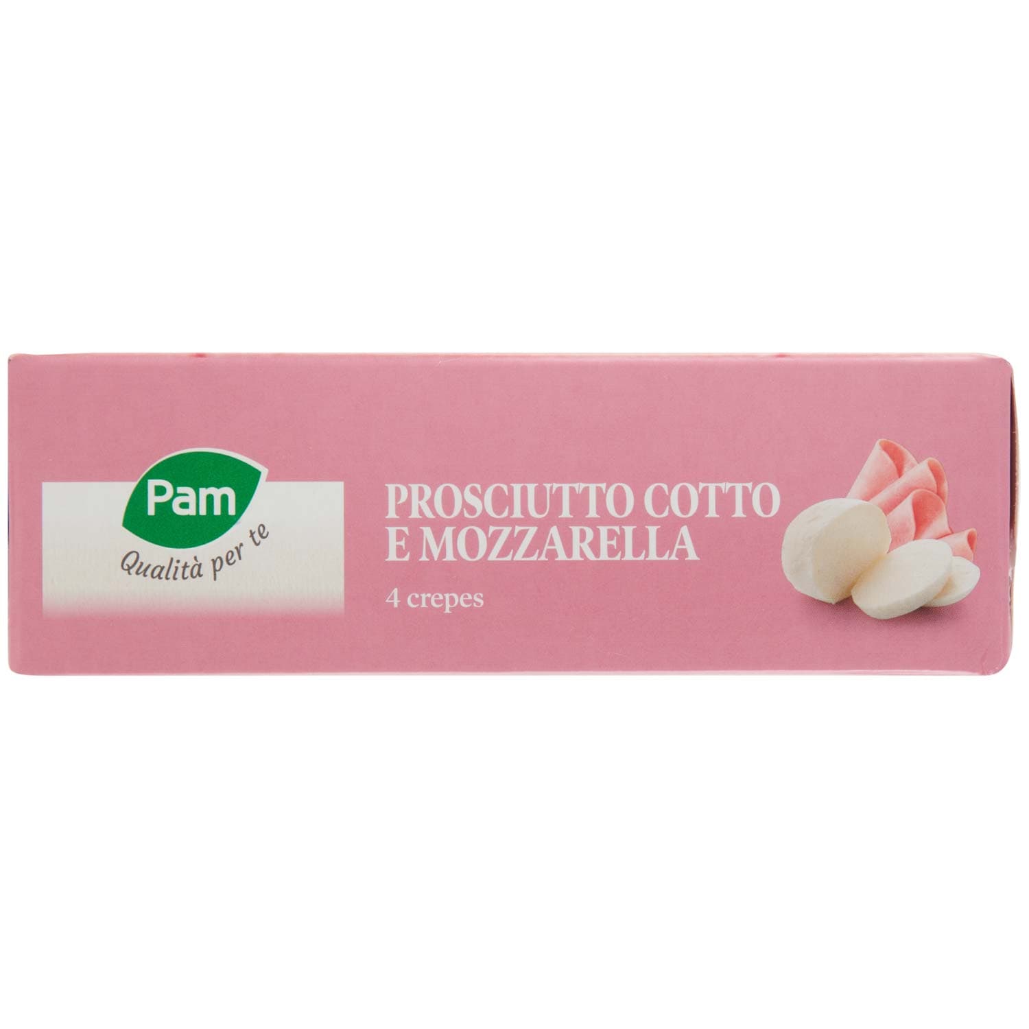 PAM Qualità per te Prosciutto Cotto e Mozzarella 4 crepes surgelate 4 x 62,5 g – immagine 6