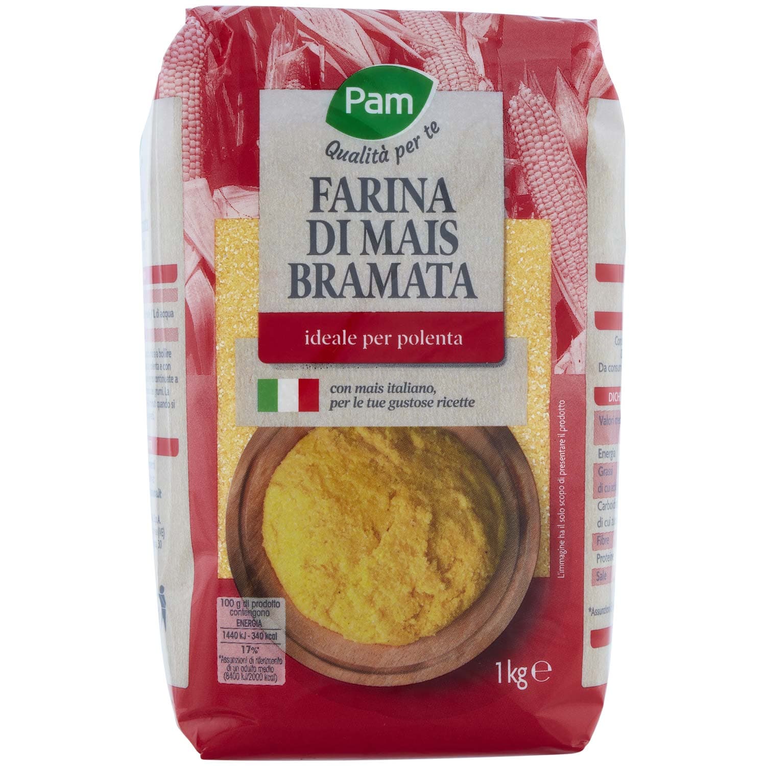 PAM PANORAMA Farina di Mais Bramata 1 kg – immagine 2