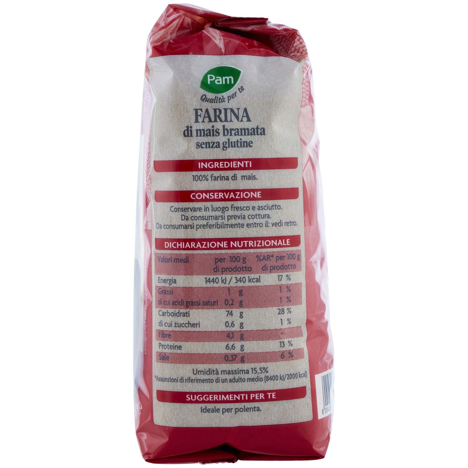 PAM PANORAMA Farina di Mais Bramata 1 kg – immagine 5