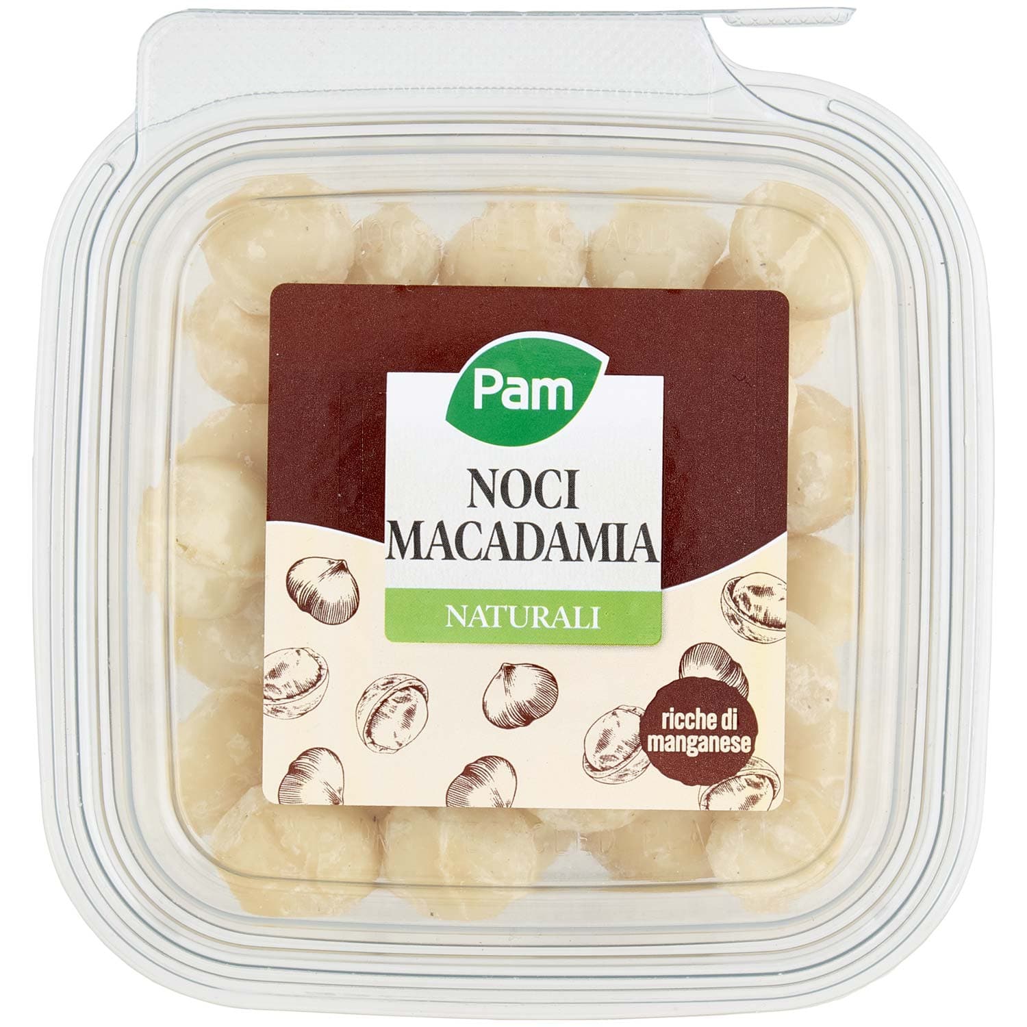 PAM Noci Macadamia Naturali 100 g – immagine 2