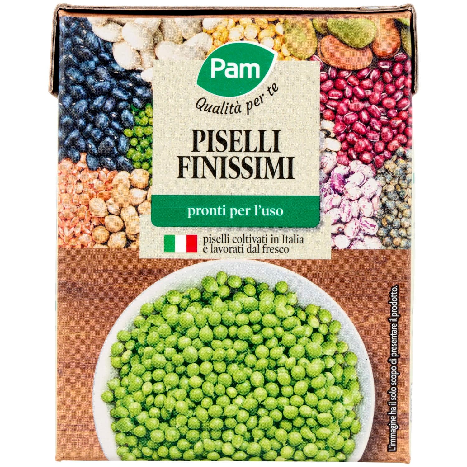 PAM Qualità per te Piselli Finissimi 380 g – immagine 4