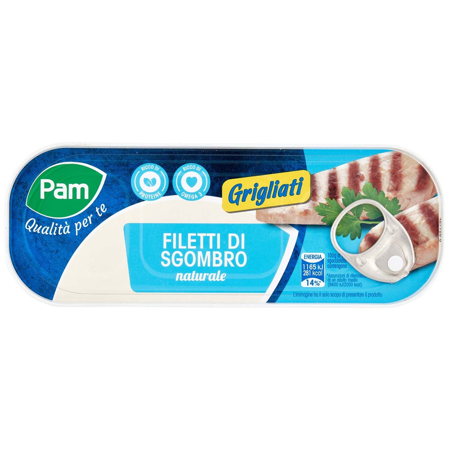 PAM Qualità per te Filetti di Sgombro naturale 120 g – immagine 2