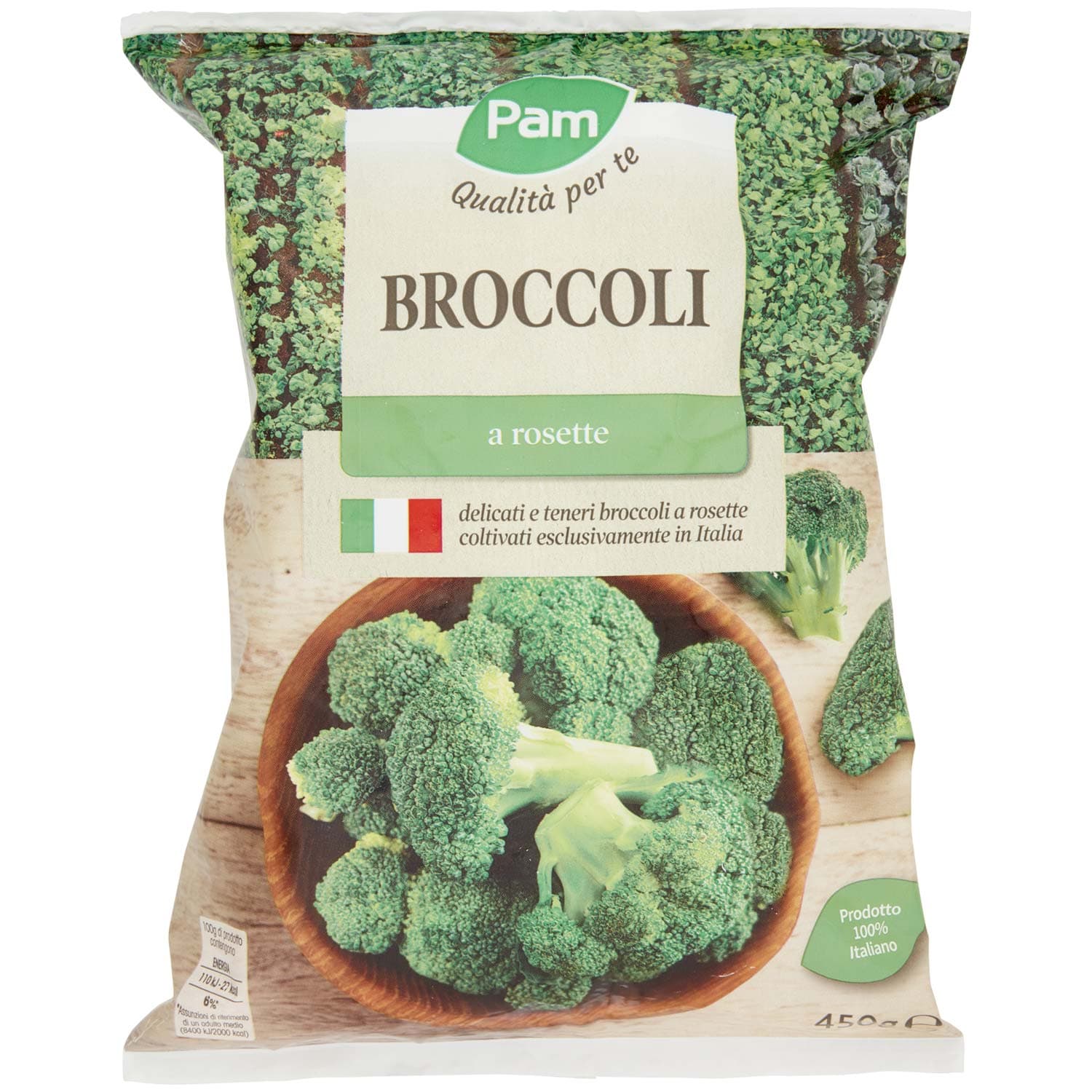 PAM PANORAMA Broccoli surgelati 450 g – immagine 2