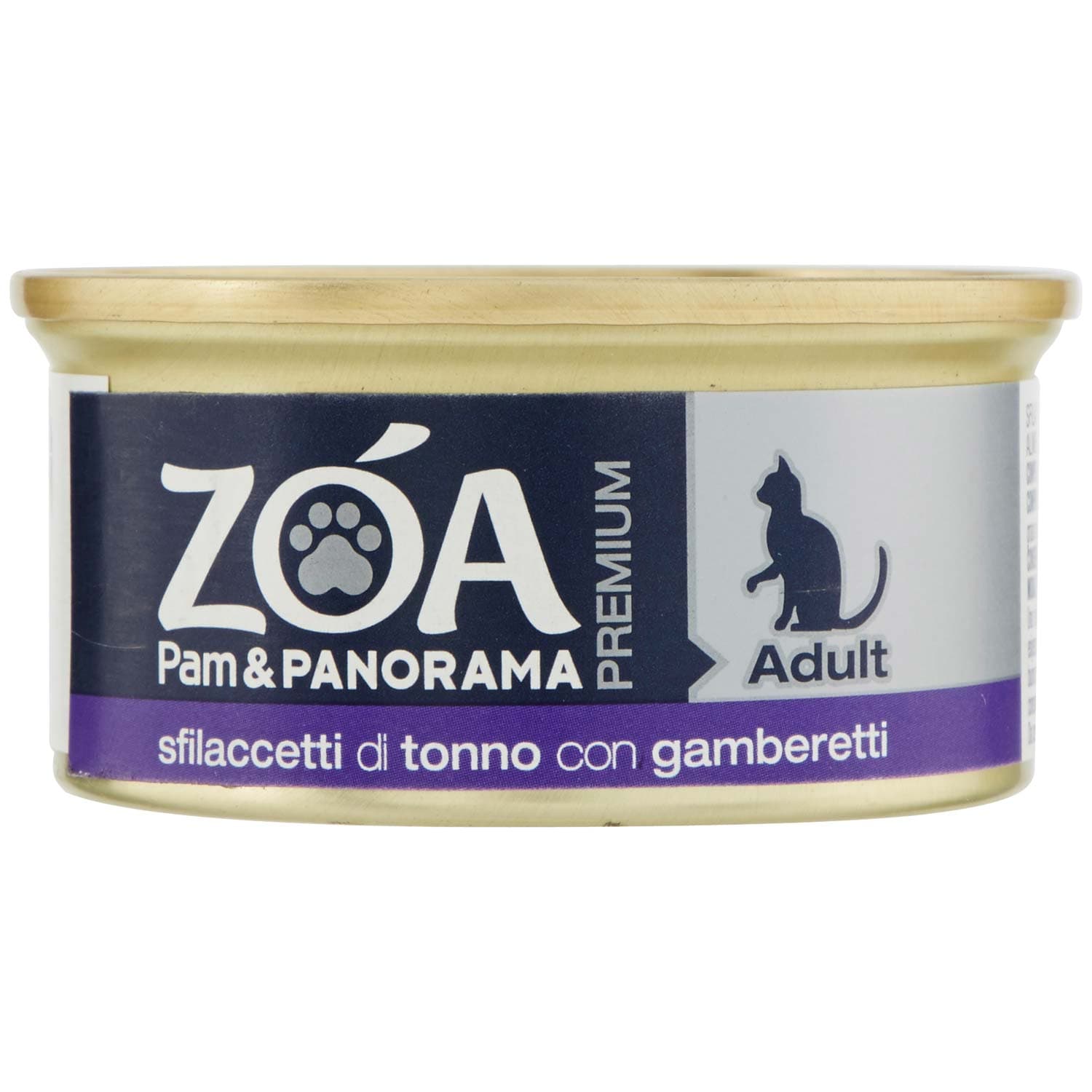 ZOA PREMIUM Adult sfilaccetti di tonno con gamberetti 70 g – immagine 2