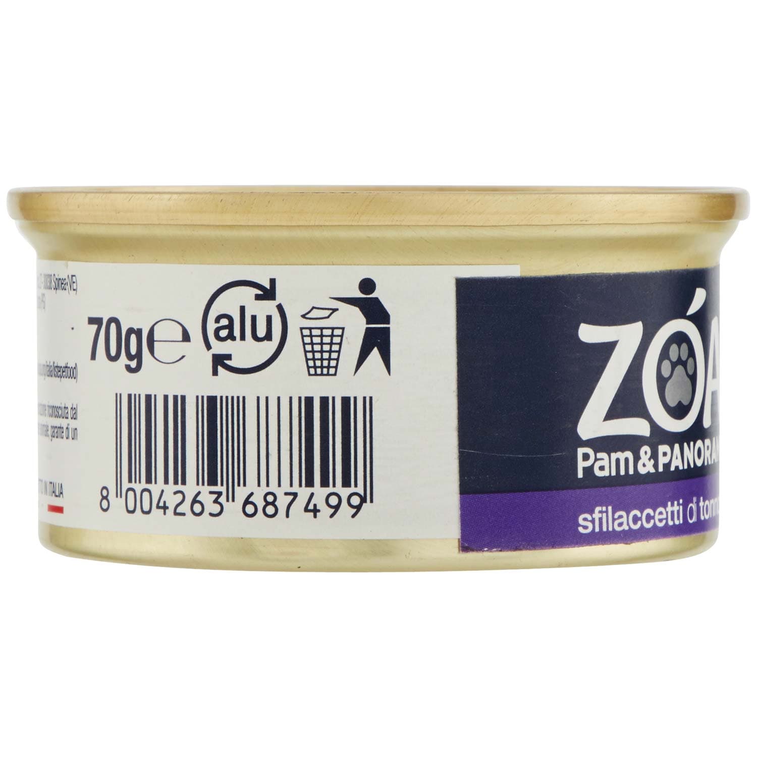 ZOA PREMIUM Adult sfilaccetti di tonno con gamberetti 70 g – immagine 3