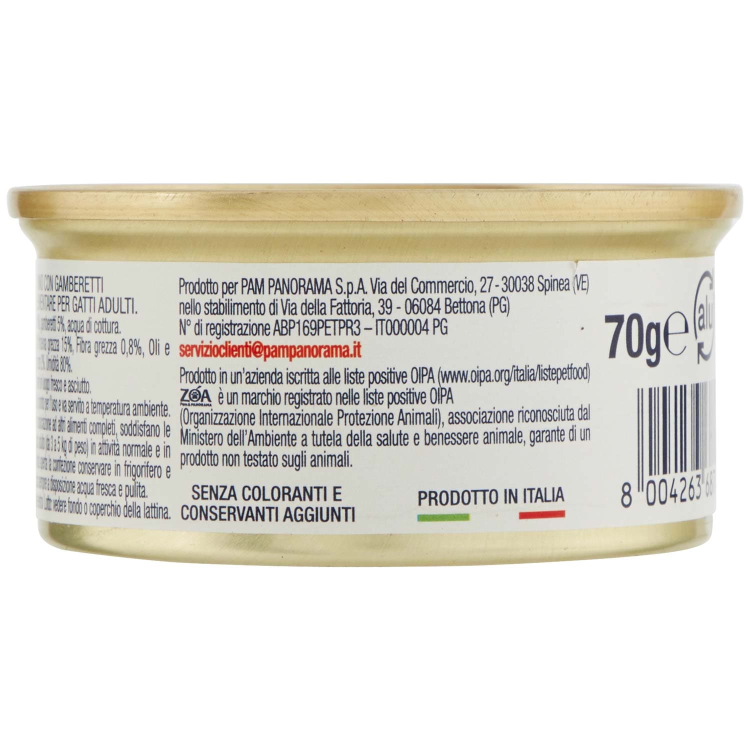 ZOA PREMIUM Adult sfilaccetti di tonno con gamberetti 70 g – immagine 4