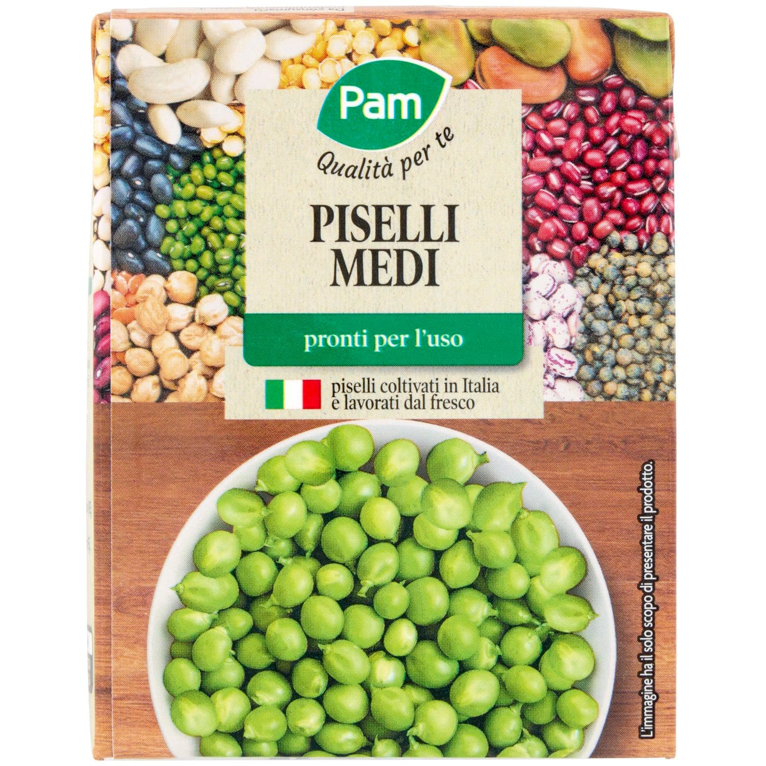 PAM Qualità per te Piselli Medi 380 g – immagine 2