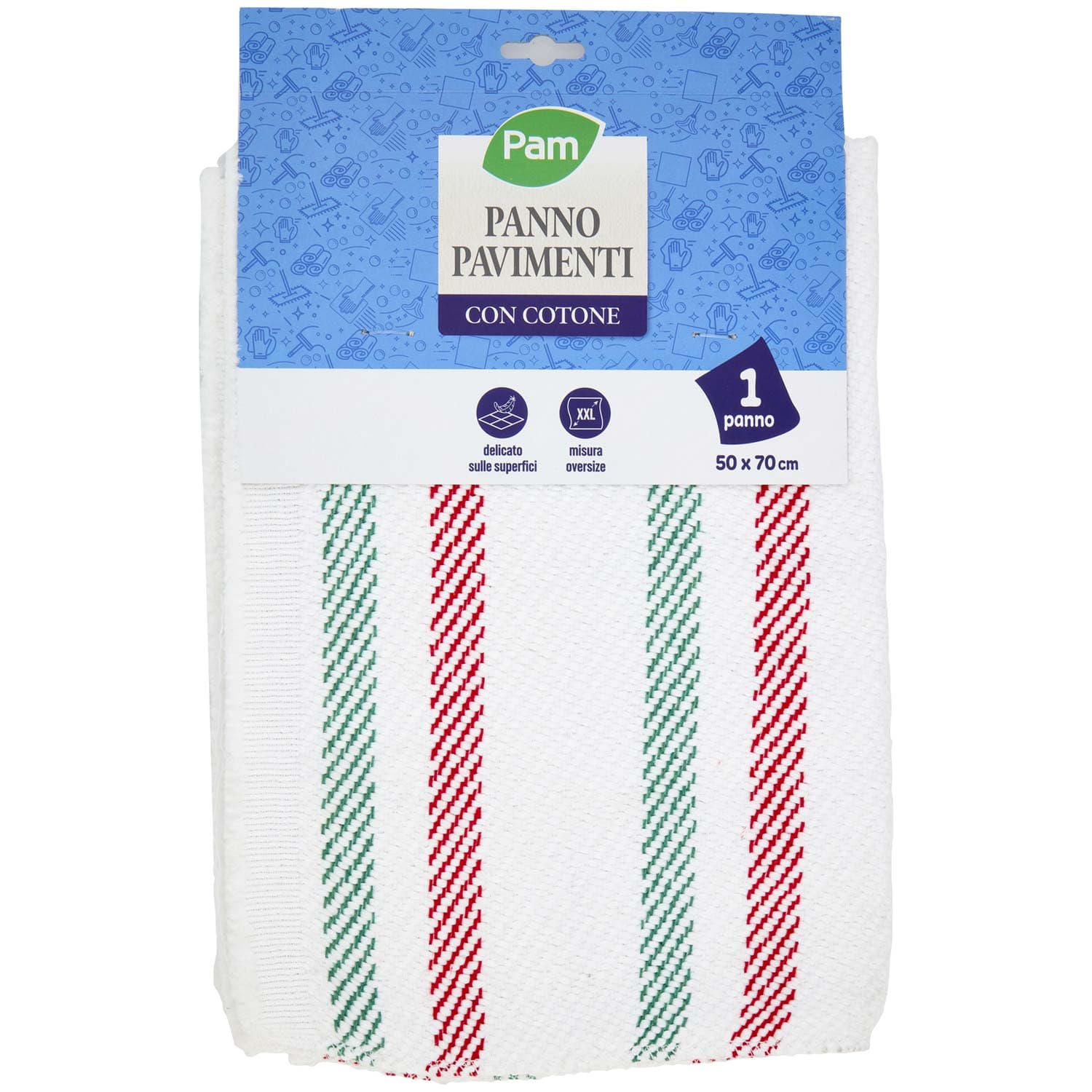 PAM Panno Pavimenti con Cotone 50 x 70 cm 1 pz – immagine 2