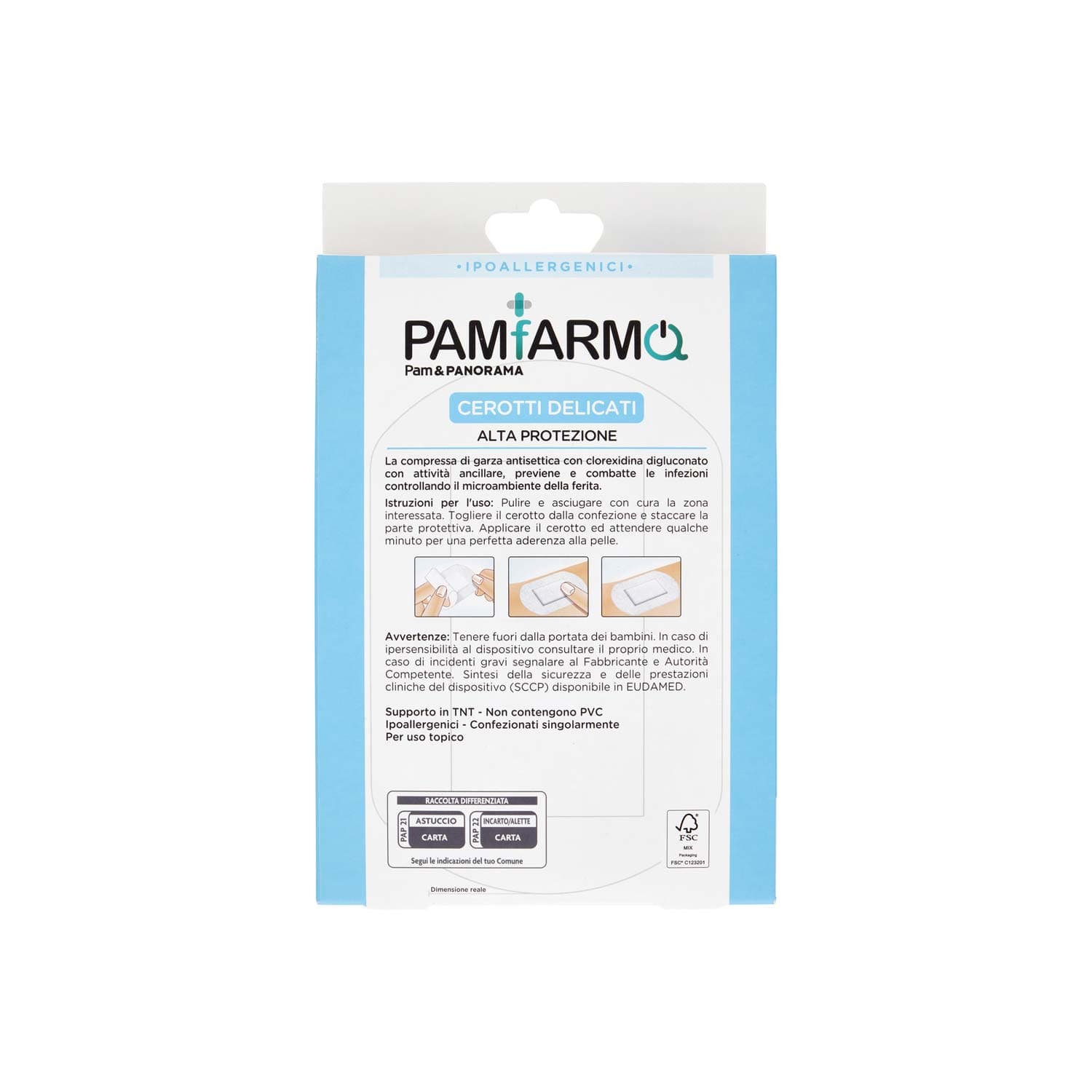 PAMFARMA Cerotti Delicati Alta Protezione 1 Formato Grande XXXL 4 pz – immagine 4
