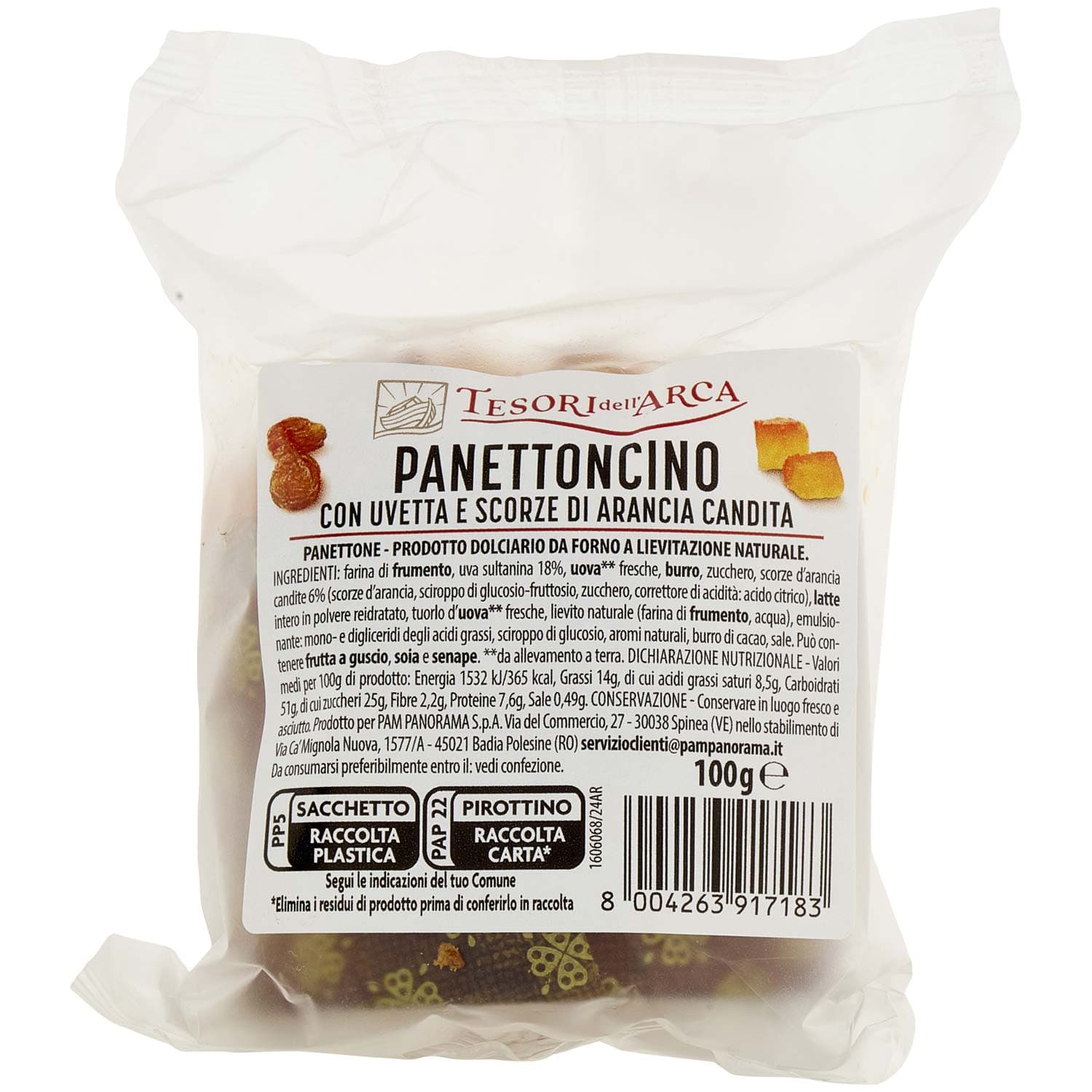 PAM Qualità per te Panettoncino 100 g – immagine 2