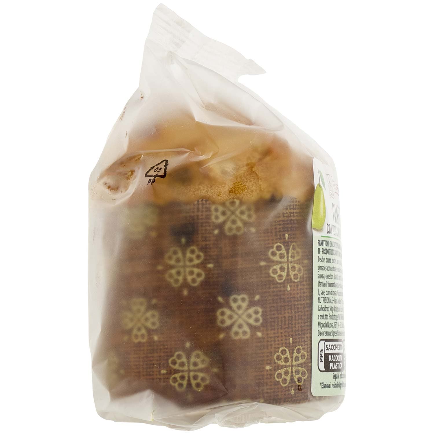 PAM Qualità per te Panettoncino Pera e cioccolato 100 g – immagine 3