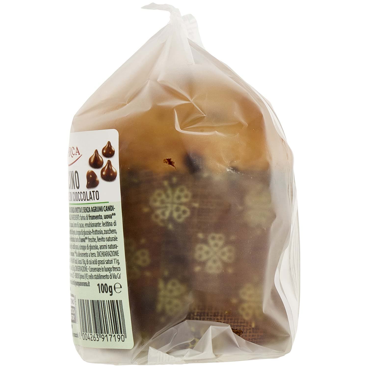 PAM Qualità per te Panettoncino Pera e cioccolato 100 g – immagine 5