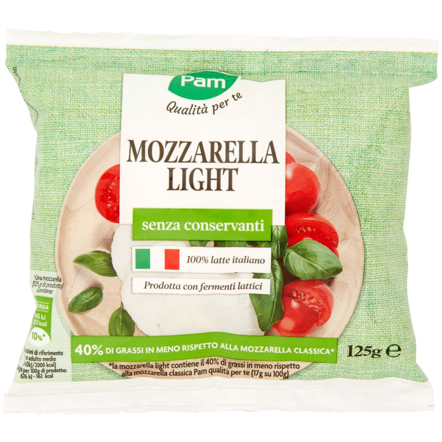 SEMPLICI E BUONI 40% di Grassi in Meno Mozzarella Light 125 g – immagine 2