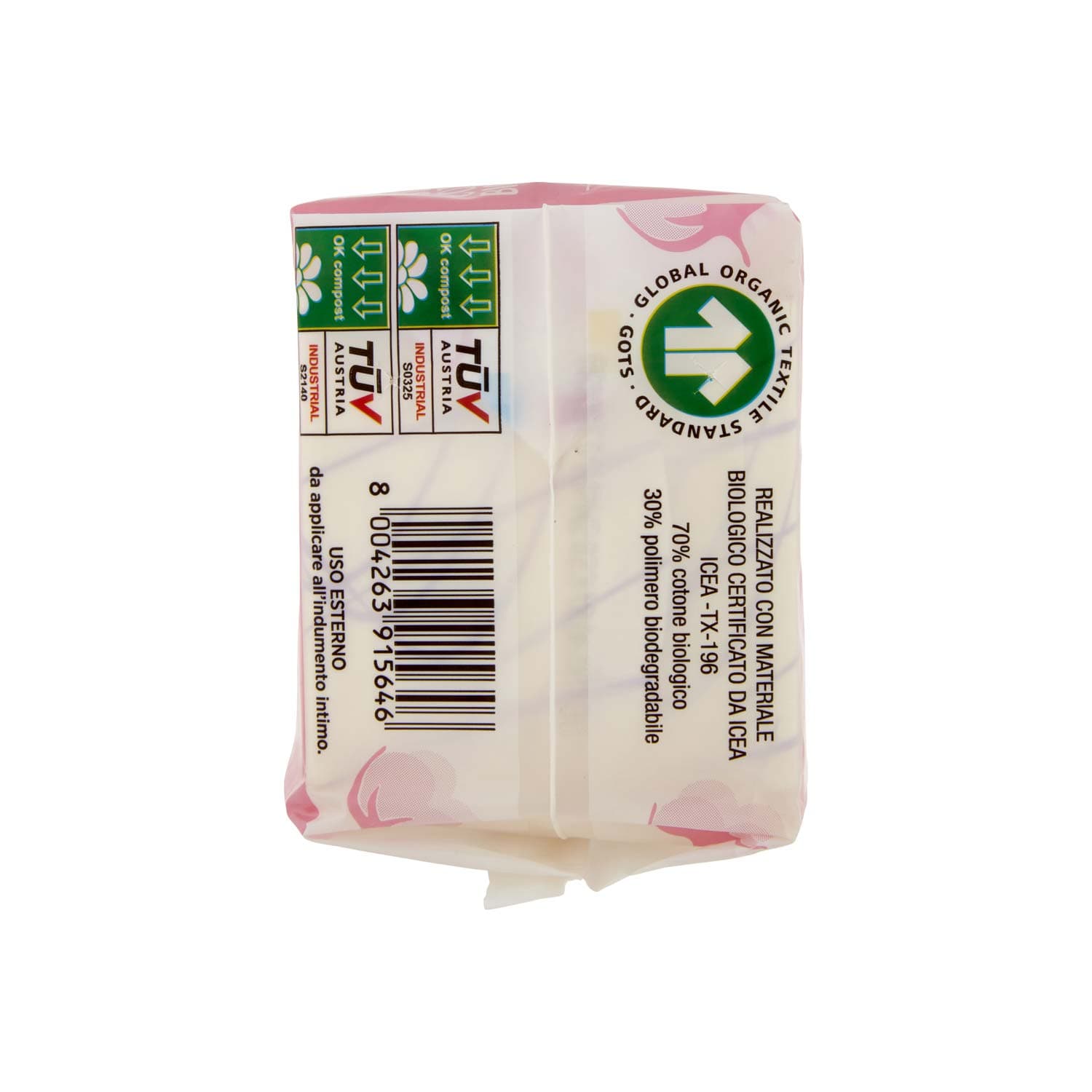 ARKALIA BIO Proteggi Slip Cotone Biologico Ripiegati in Bustina 24 pz – immagine 3