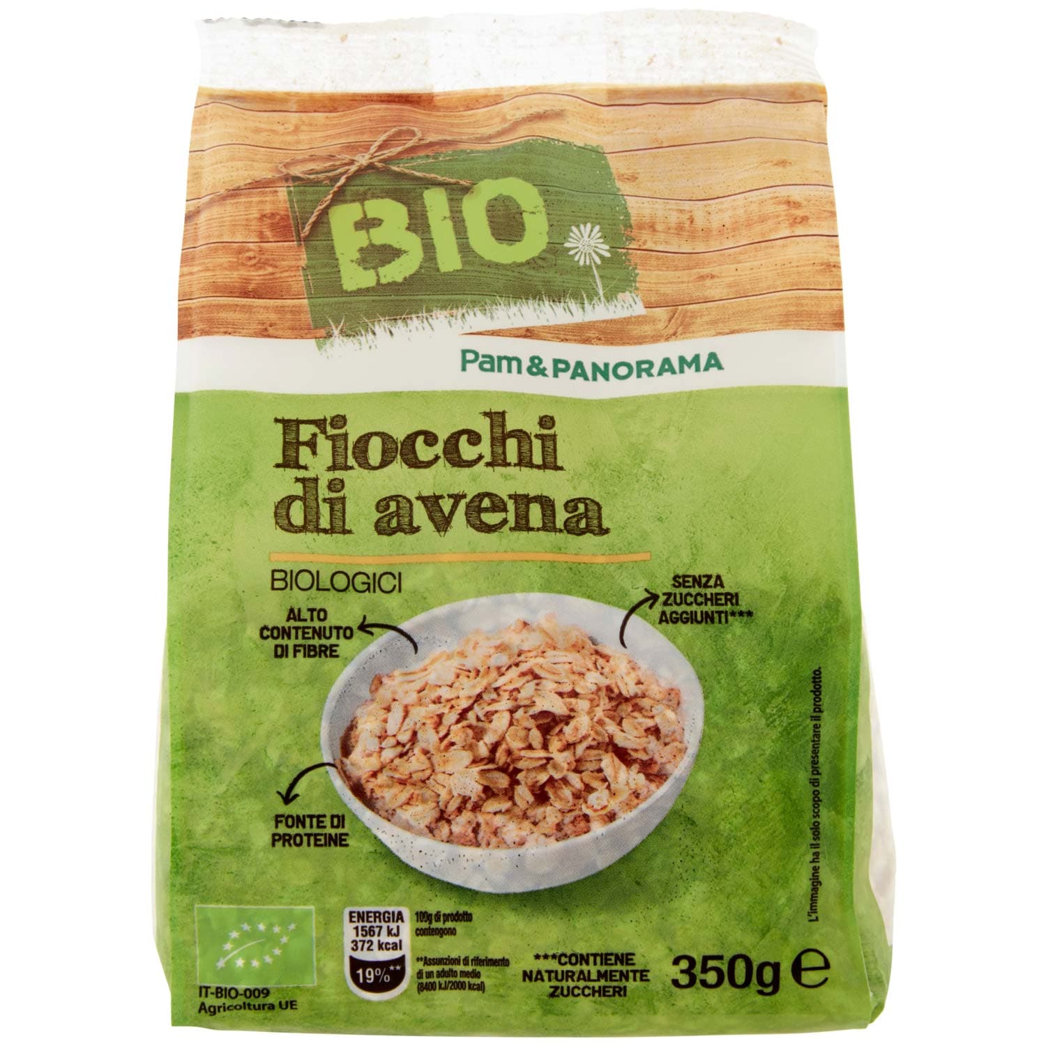 BIO Fiocchi di avena Biologici 350 g – immagine 2