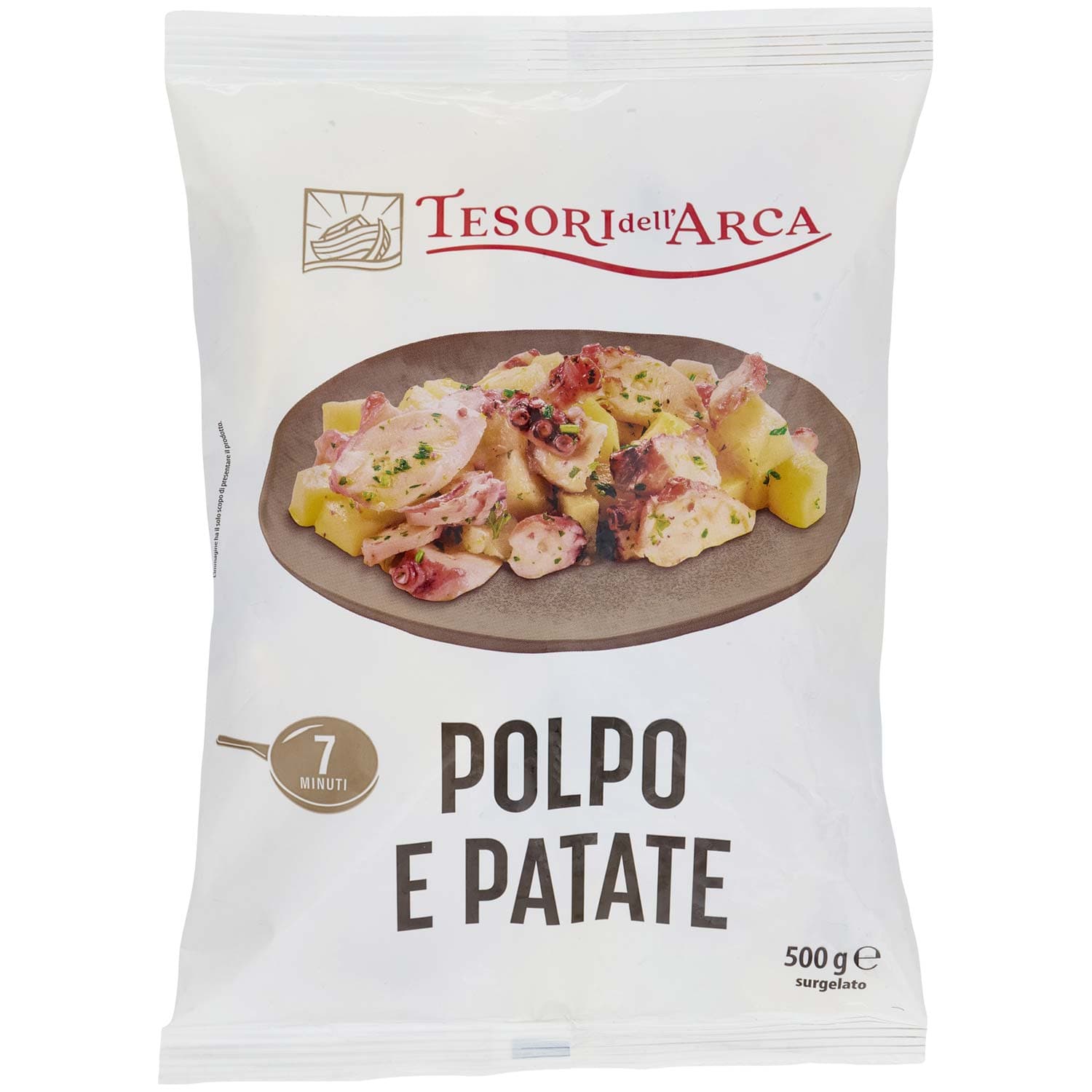 TESORI DELL'ARCA Polpo e Patate surgelato 500 g – immagine 2