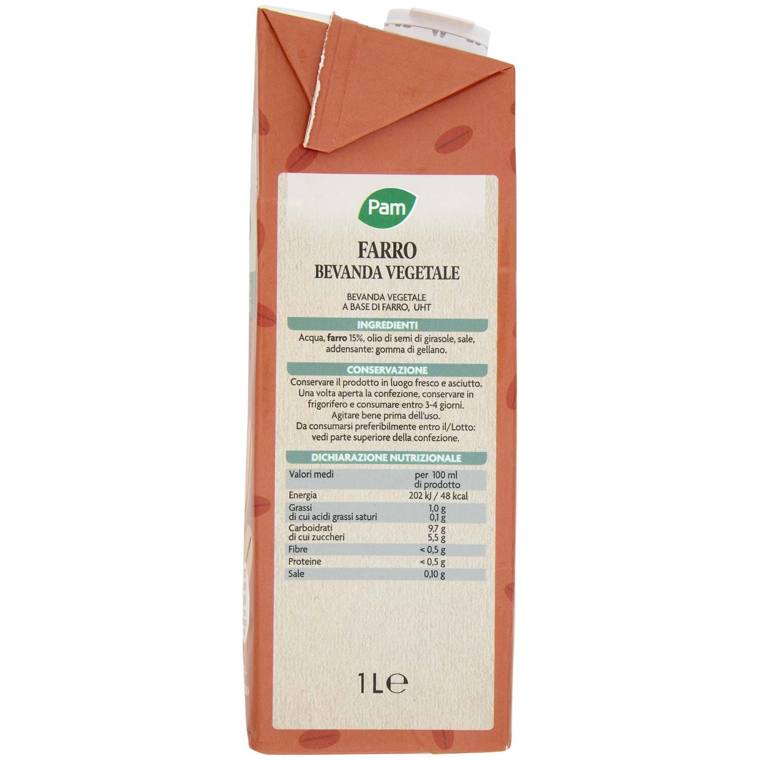 PAM Farro Bevanda Vegetale 1 L – immagine 3