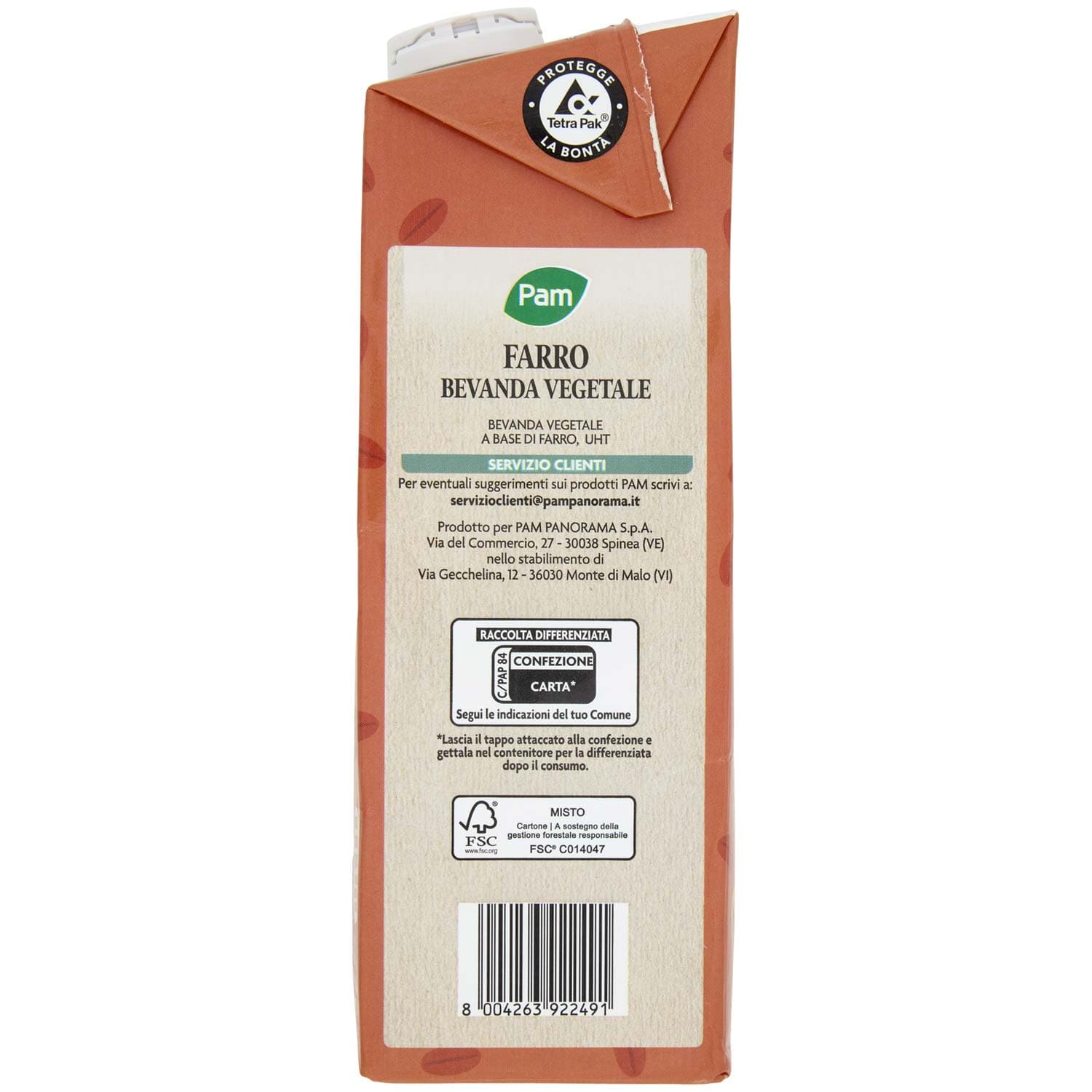 PAM Farro Bevanda Vegetale 1 L – immagine 5