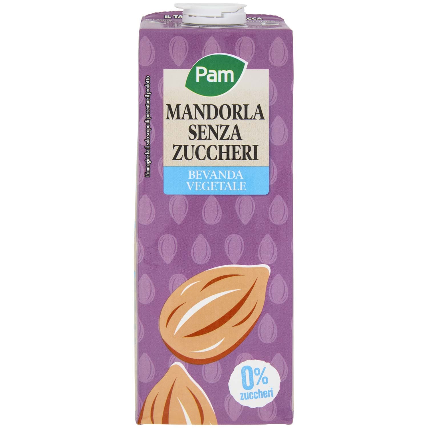 PAM Mandorla Senza Zuccheri Bevanda Vegetale 1 L – immagine 2