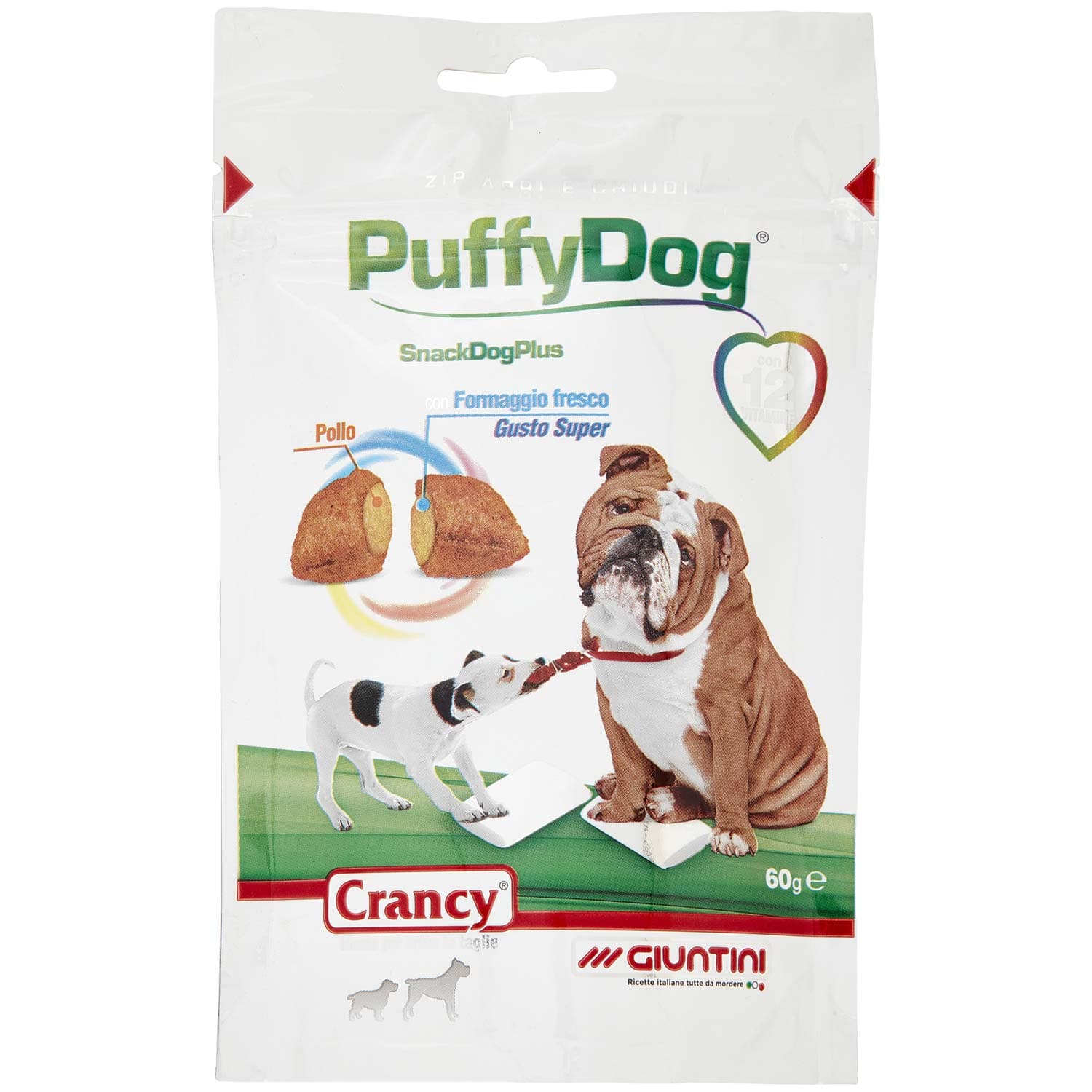 Snack dog plus con formaggio fresco – immagine 2