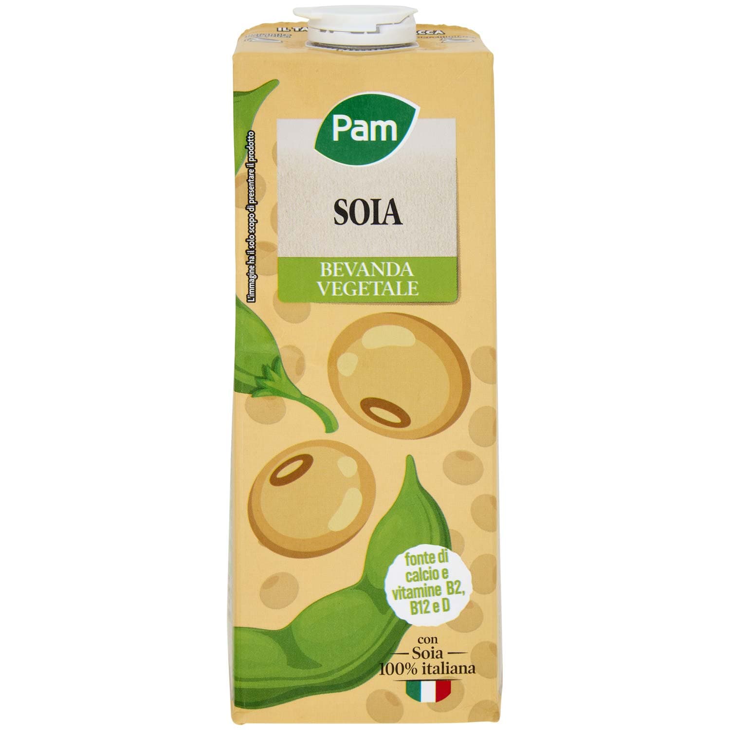 PAM Soia Bevanda Vegetale 1 L – immagine 2