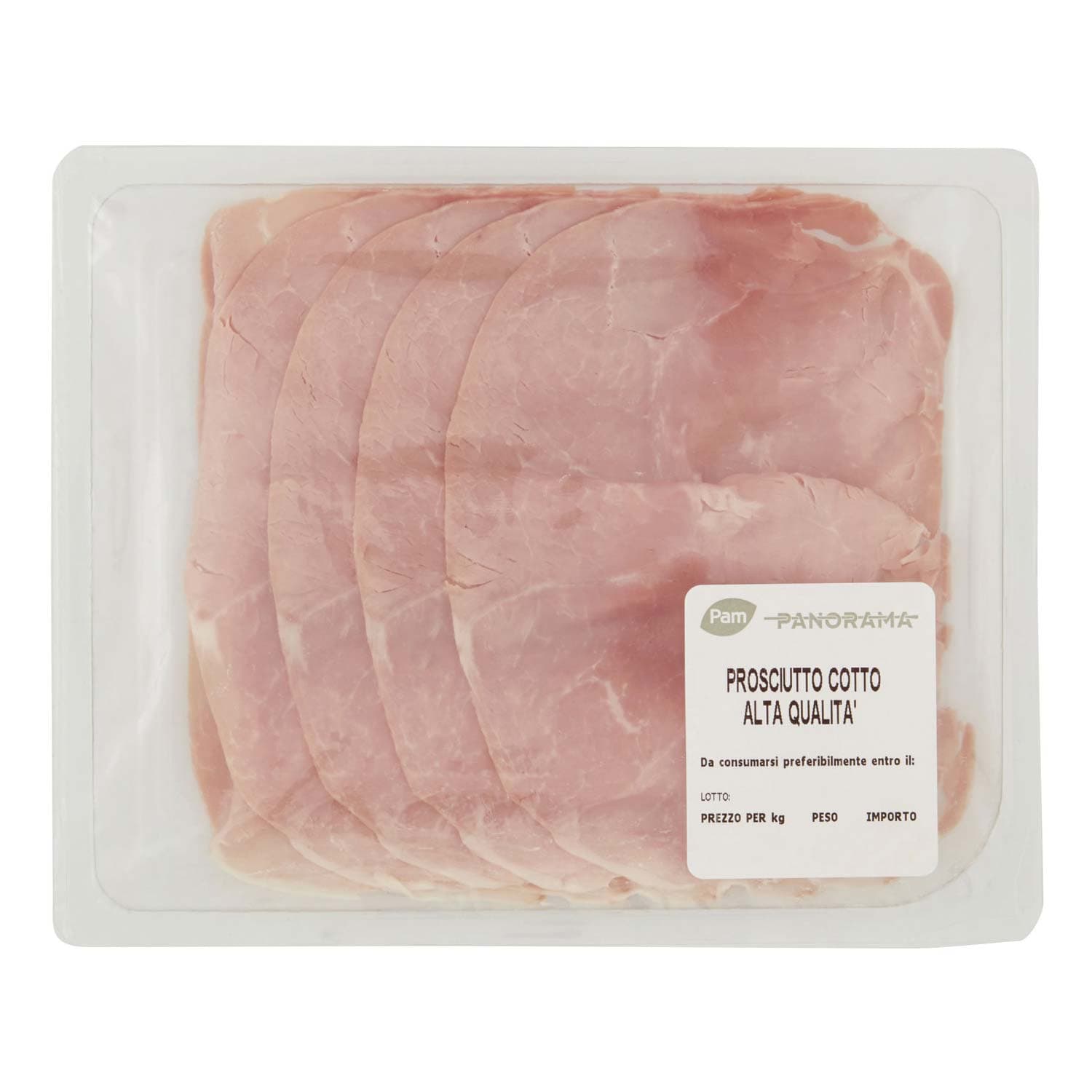 Prosciutto cotto alta qualità PAM Panorama 120 g – immagine 2