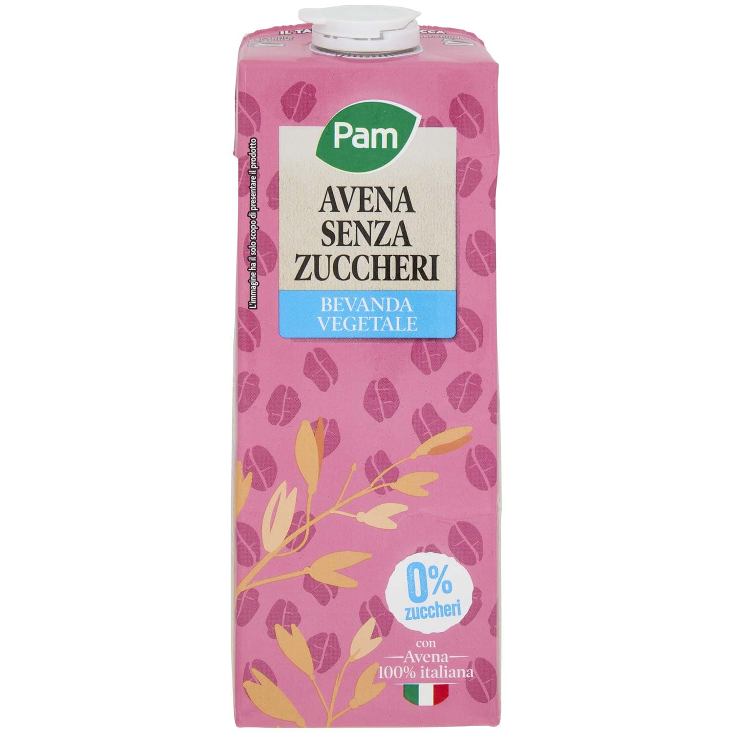 PAM Avena Senza Zuccheri Bevanda Vegetale 1 L – immagine 2
