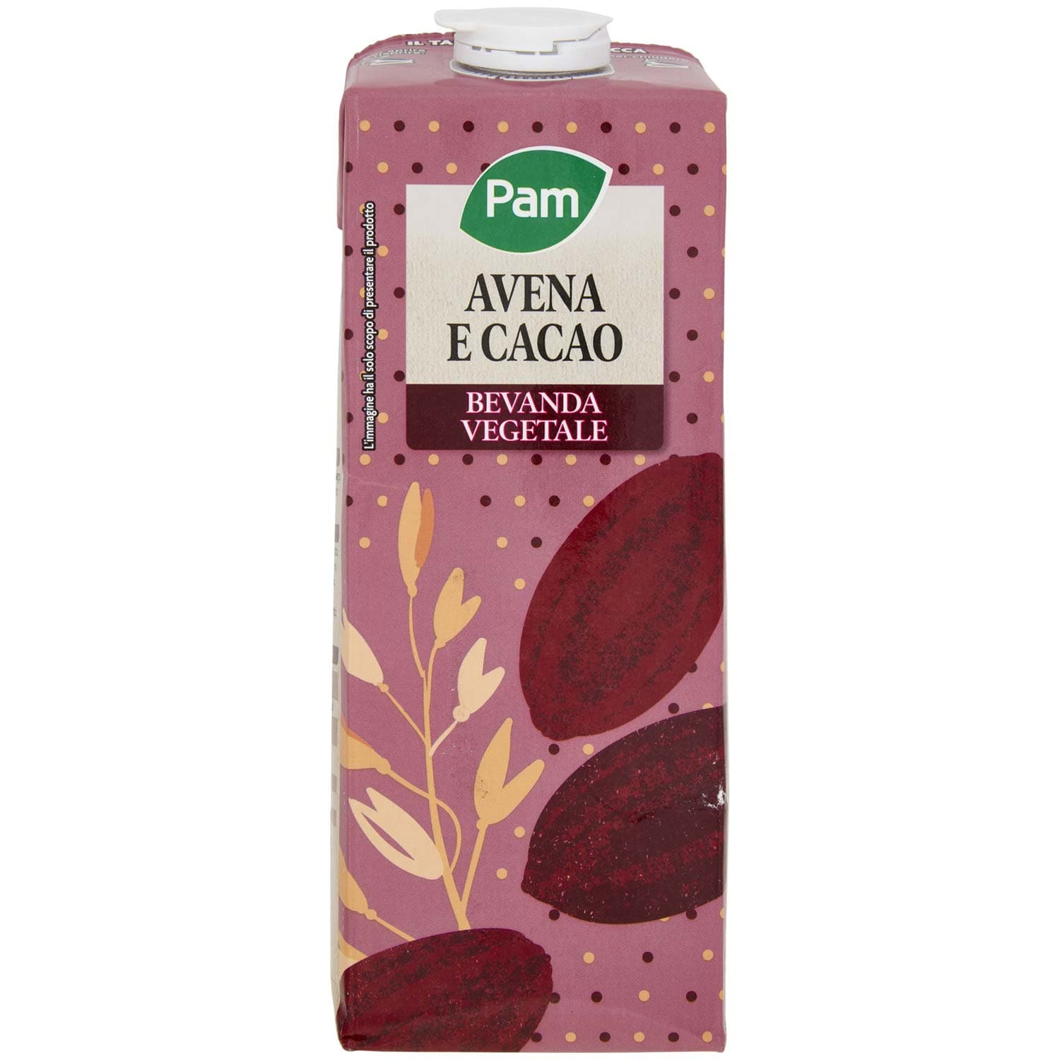 PAM Avena e Cacao Bevanda Vegetale 1 L – immagine 2