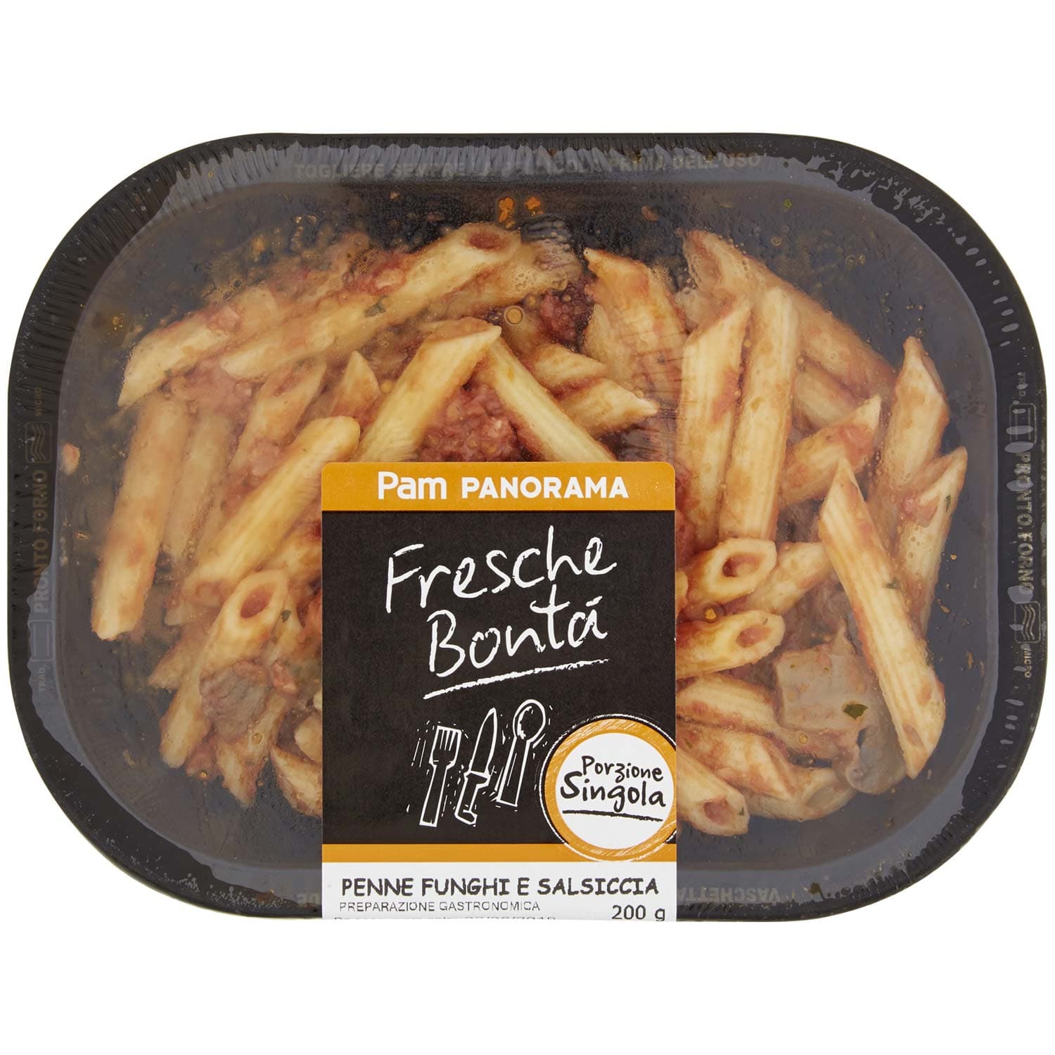 FRESCHE BONTA' Penne Funghi e Salsiccia 200 g – immagine 2