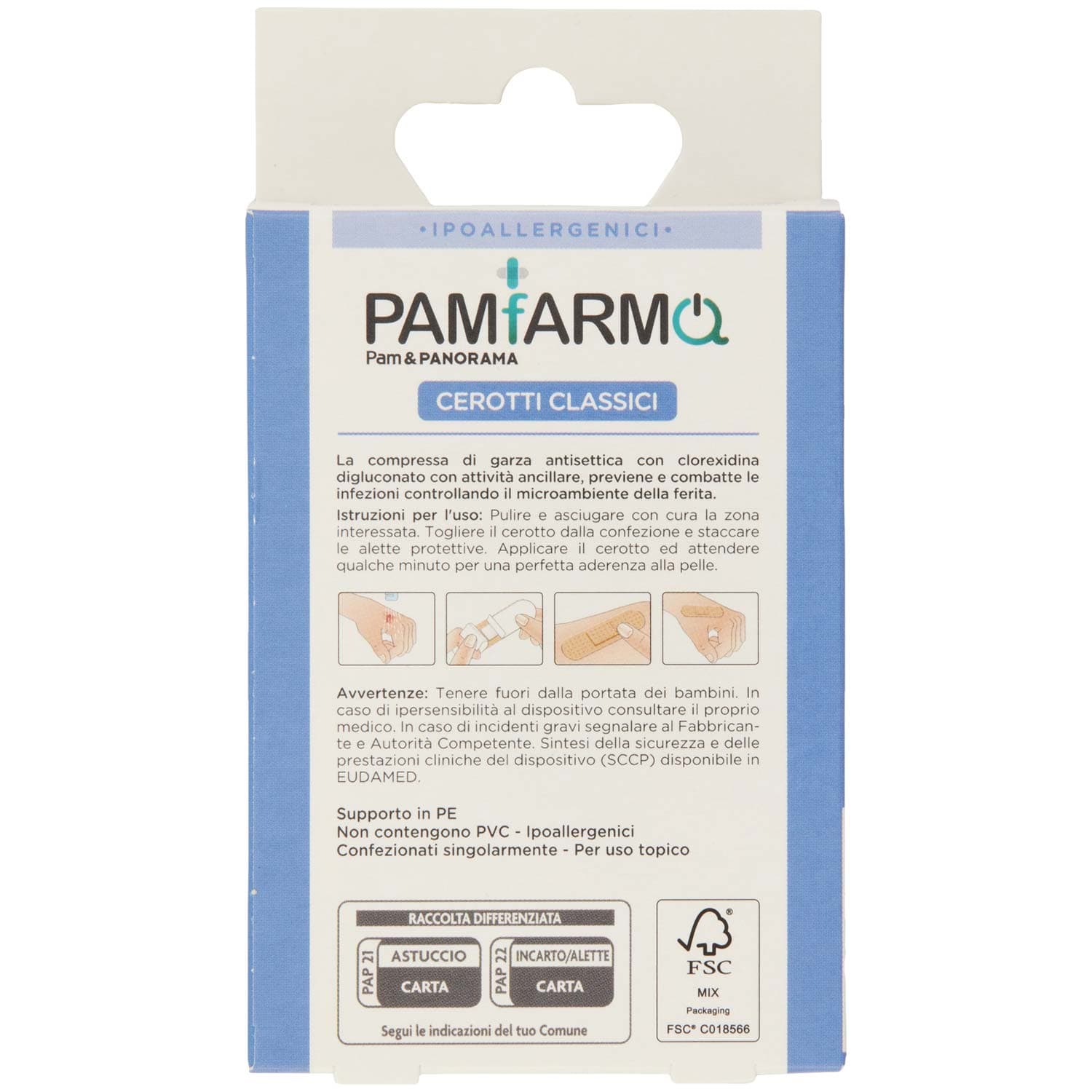 PAM PANORAMA Cerotti Classici 4 Formati 20 pz – immagine 4
