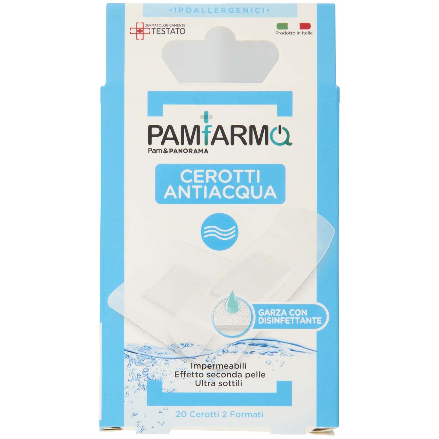 PAM PANORAMA Cerotti Antiacqua 2 Formati 20 pz – immagine 2