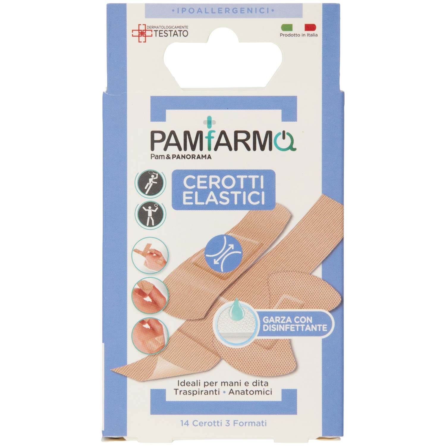 PAM PANORAMA Cerotti Elastici 3 Formati 14 pz – immagine 2